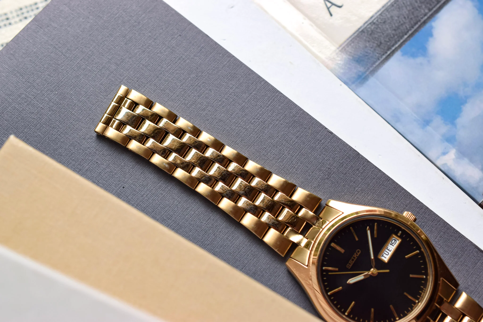 1995 Seiko Black Dial Day-Date - Image 7