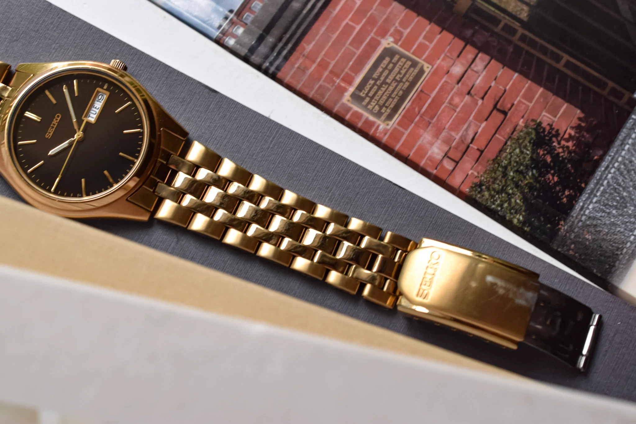 1995 Seiko Black Dial Day-Date - Image 8