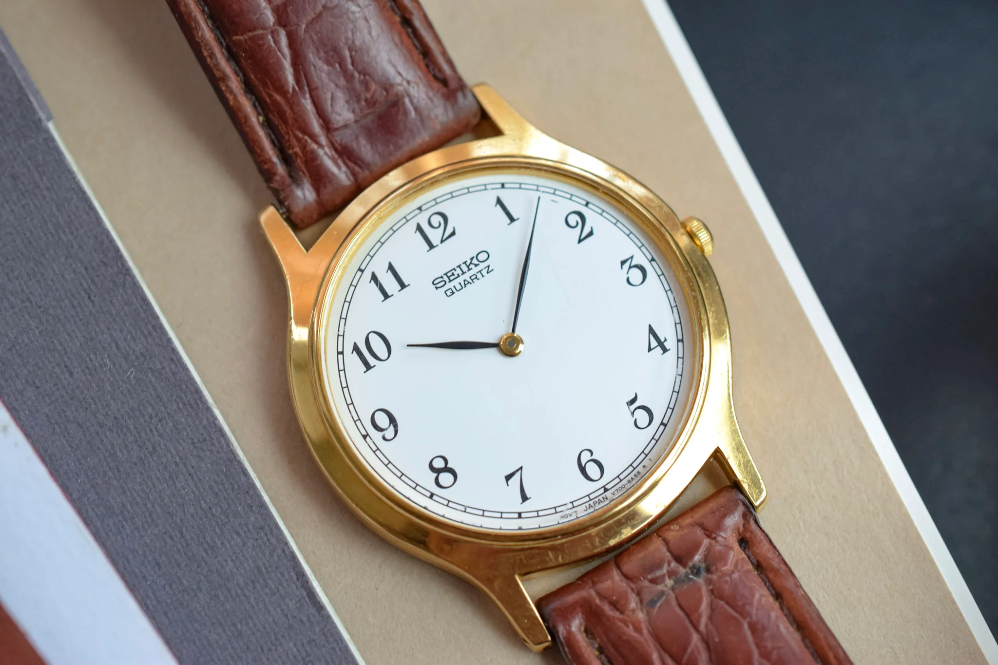 1995 Seiko Calatrava Arabic Train Track - Image 3