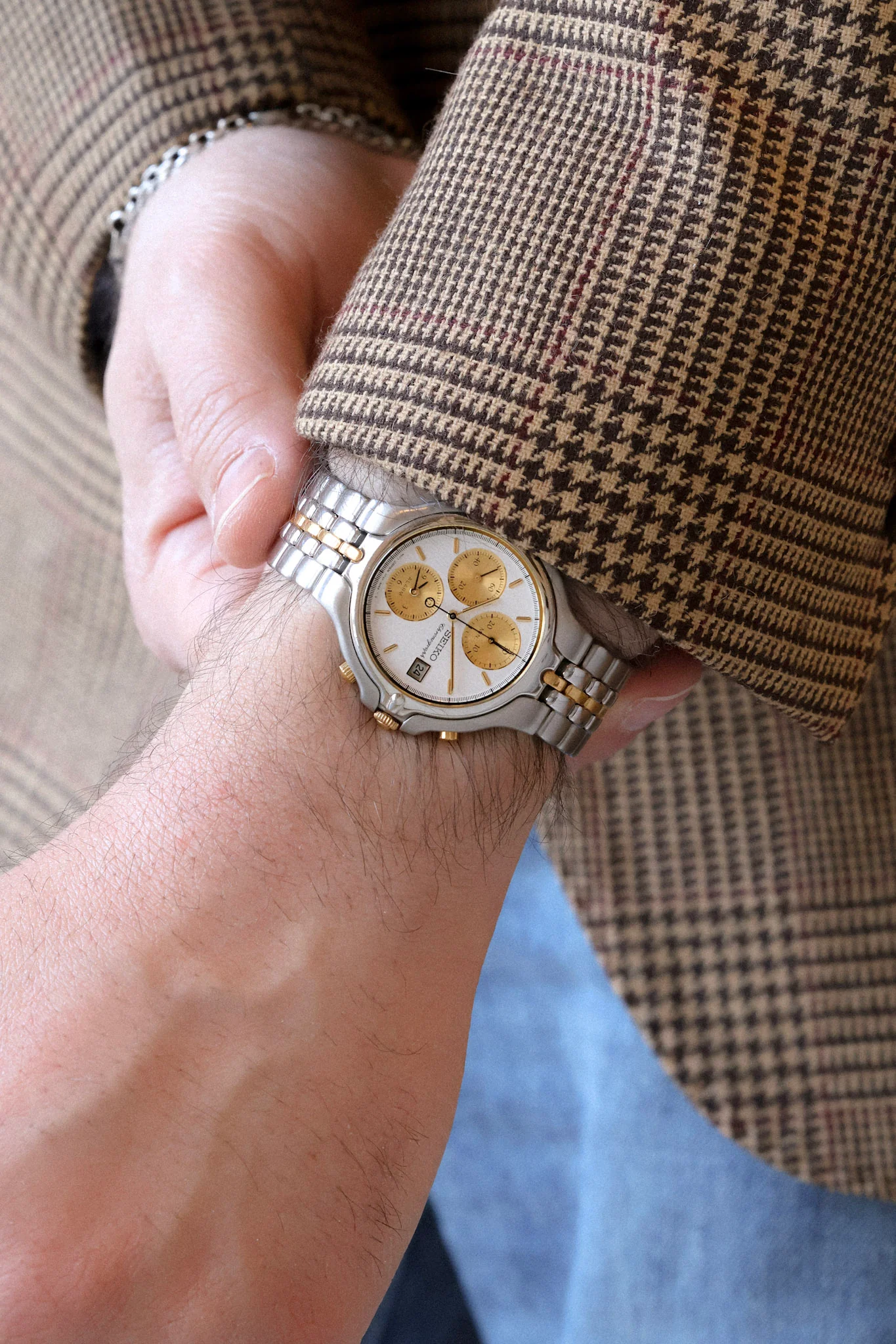 1995 Seiko Chronograph - New Old Stock - Image 3