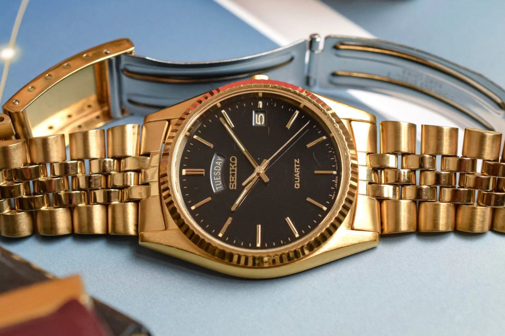 1995 Seiko Gilt Day-Date "President" - Image 3