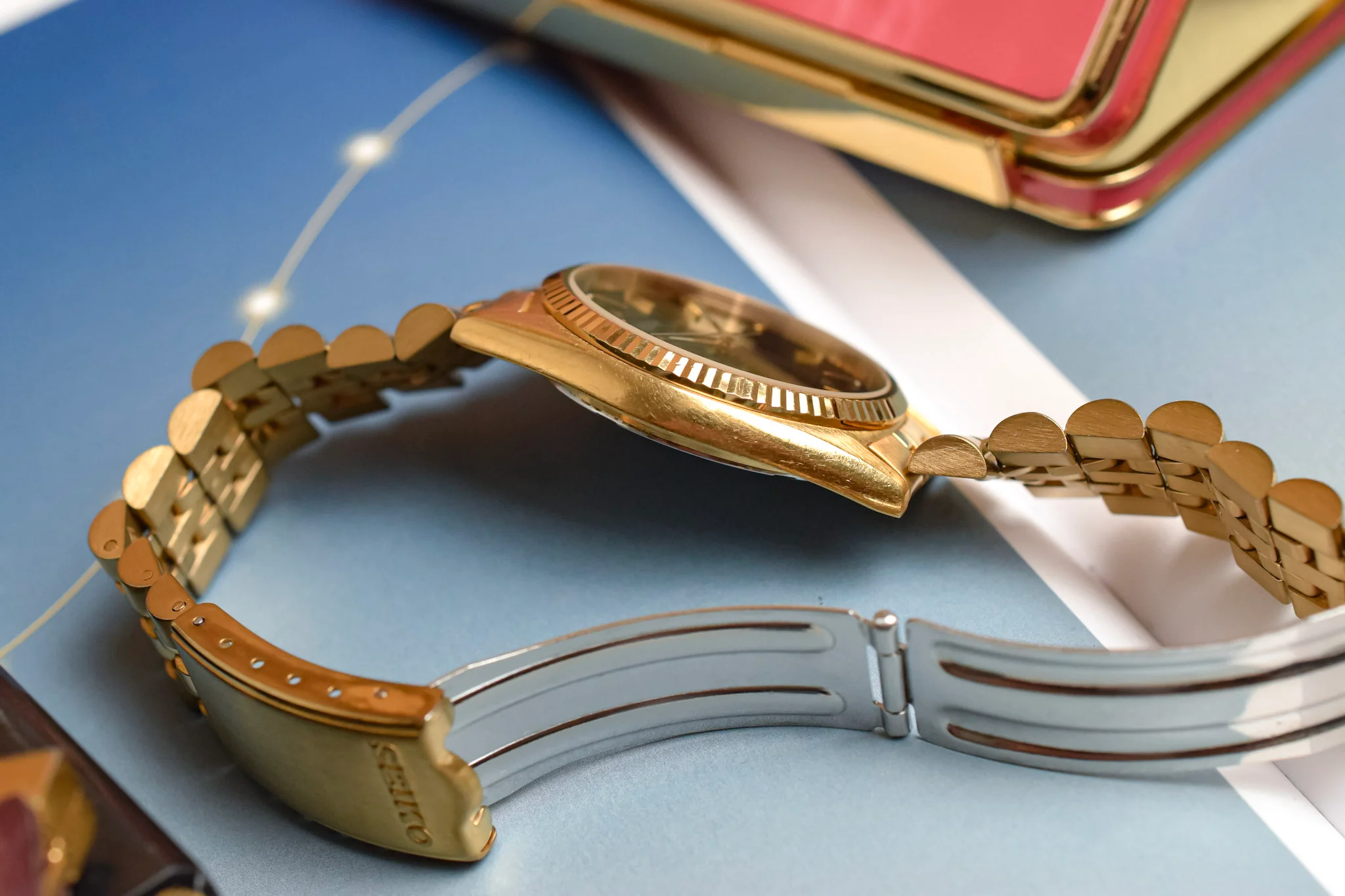 1995 Seiko Gilt Day-Date "President" - Image 5