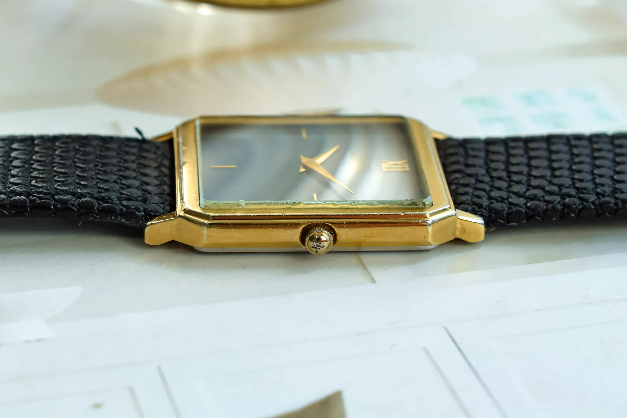 1995 Seiko Gilt Pinstripe Octo - Image 3