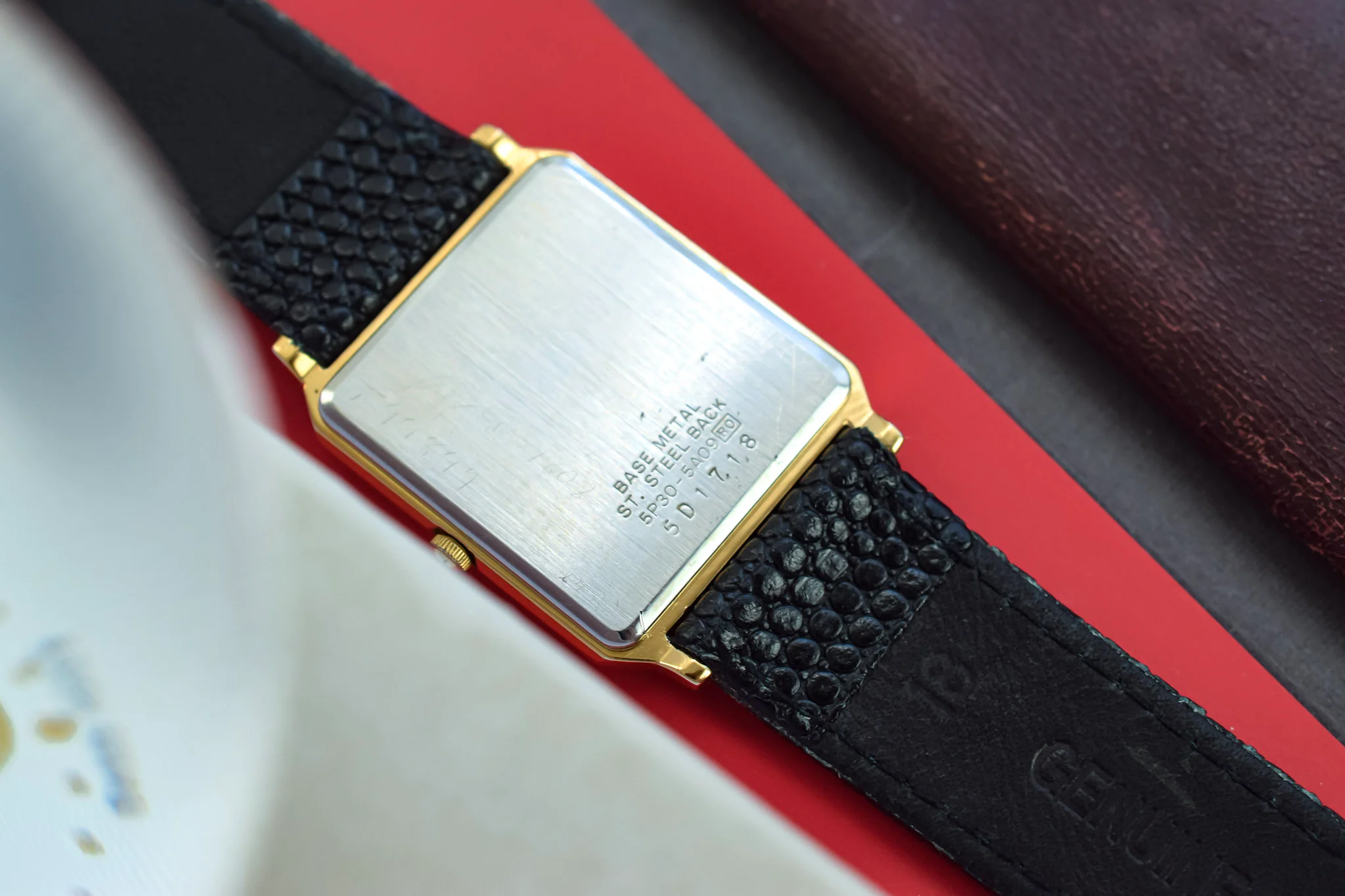 1995 Seiko Gilt Pinstripe Octo - Image 9