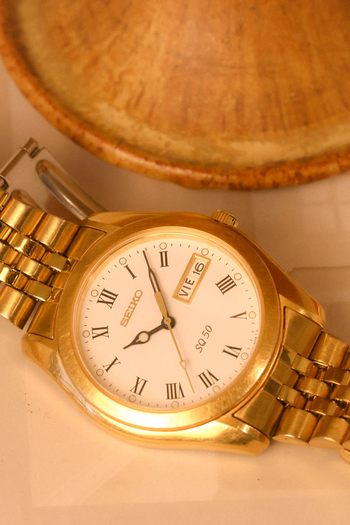 1995 Seiko Golden Buckley Dial Jubilee Prez - Image 3
