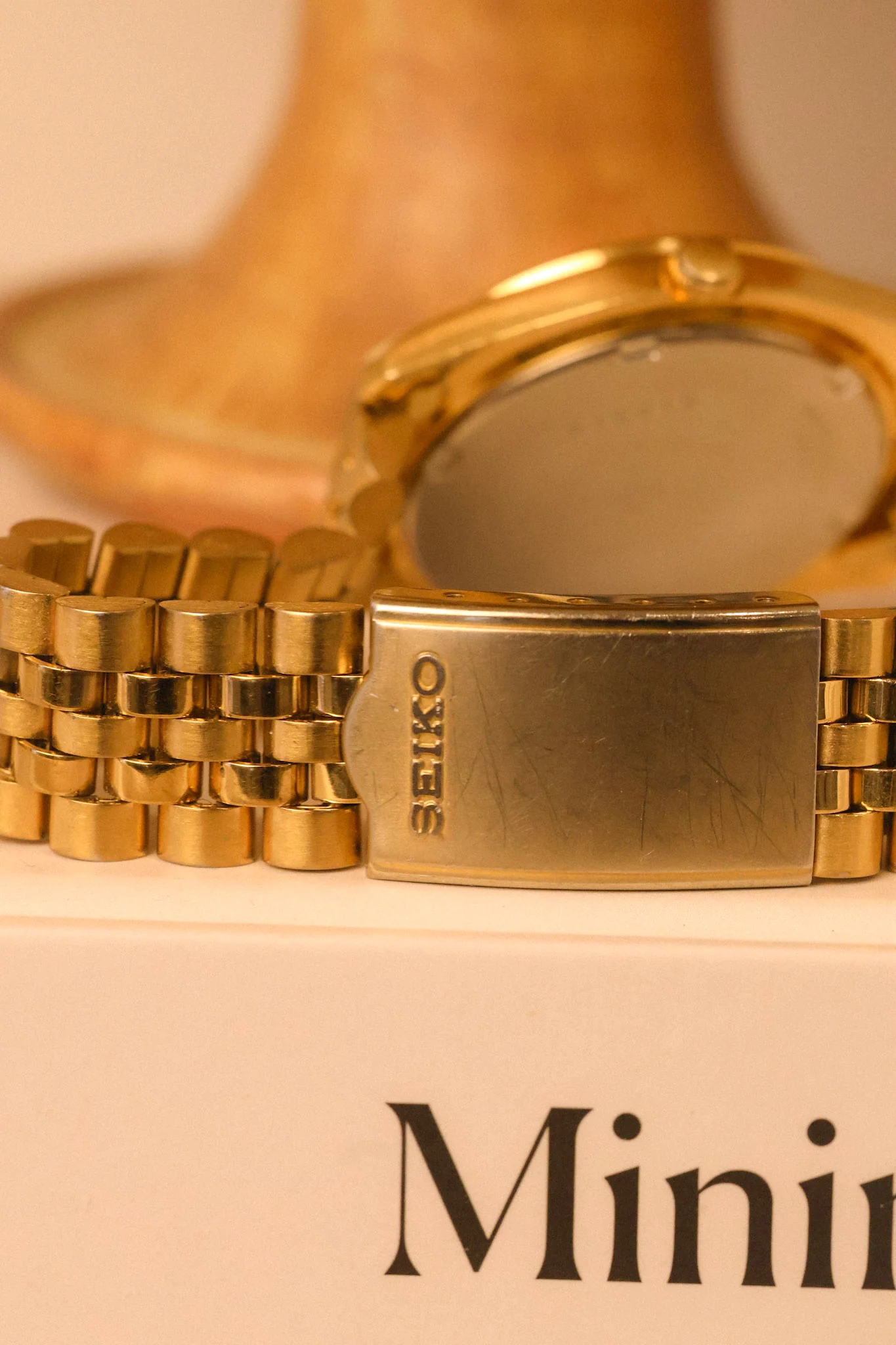 1995 Seiko Golden Buckley Dial Jubilee Prez - Image 8