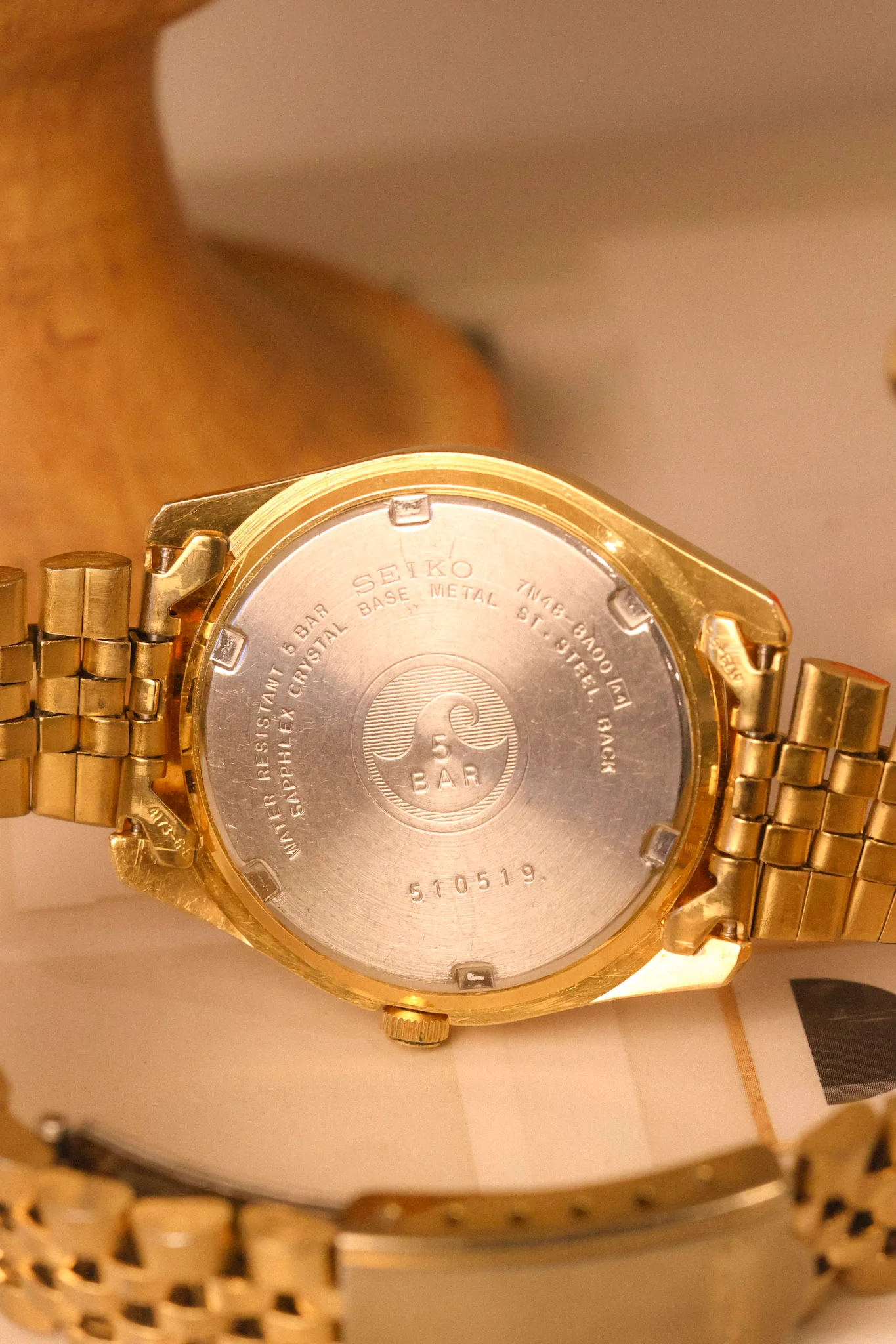 1995 Seiko Golden Buckley Dial Jubilee Prez - Image 9