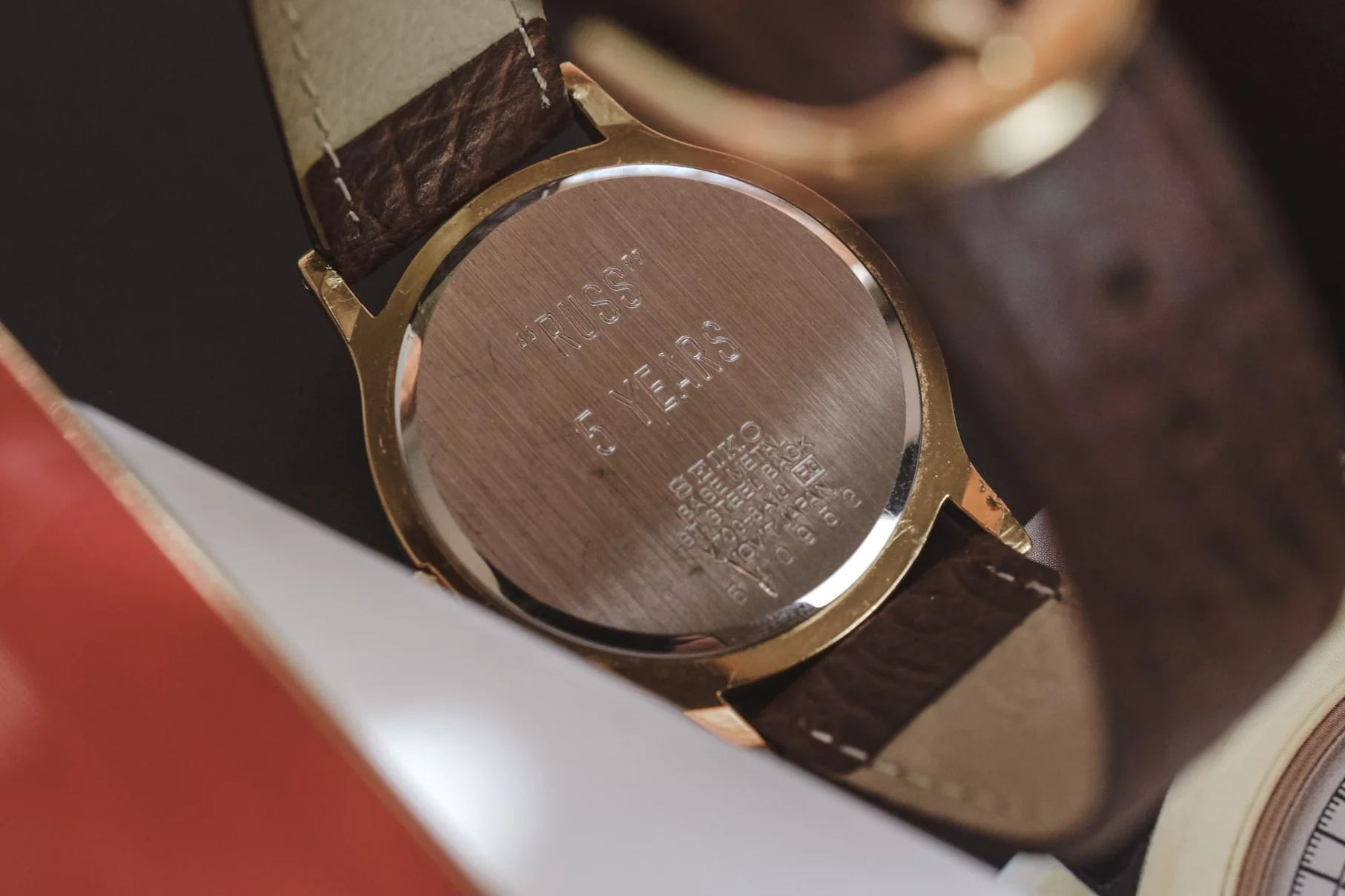 1995 Seiko Train Track Roman Sector Dial - Image 4