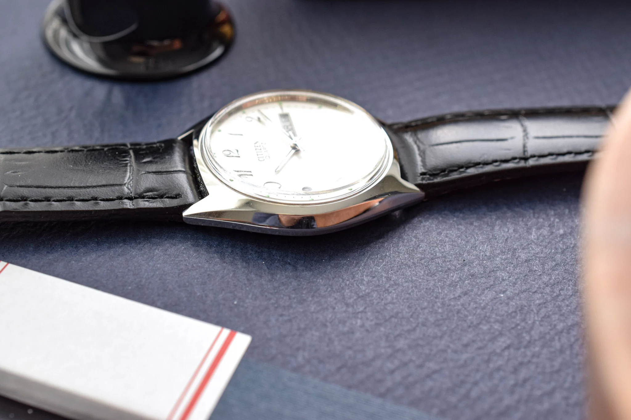 1996 Citizen CQ Steel Day-Date - Image 4