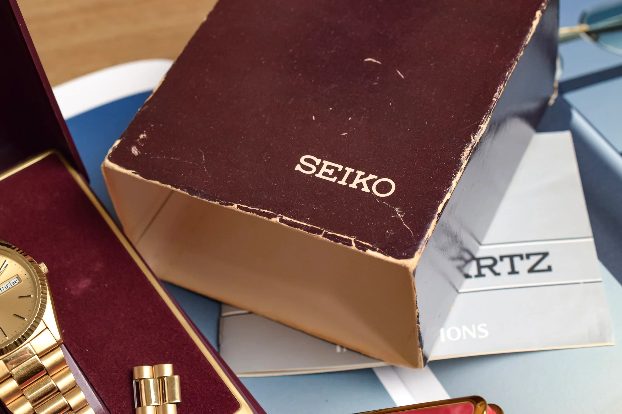 1996 NOS Seiko Golden Day-Date "President" - Full Set - Image 10