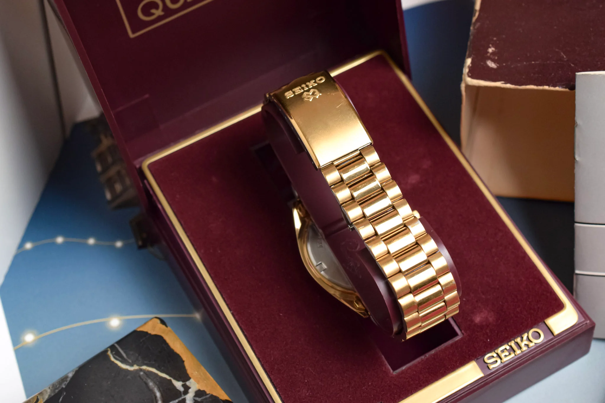 1996 NOS Seiko Golden Day-Date "President" - Full Set - Image 7