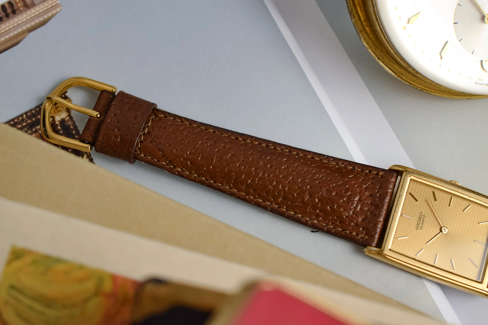 1996 Seiko Geometric Dial Tank - Image 5