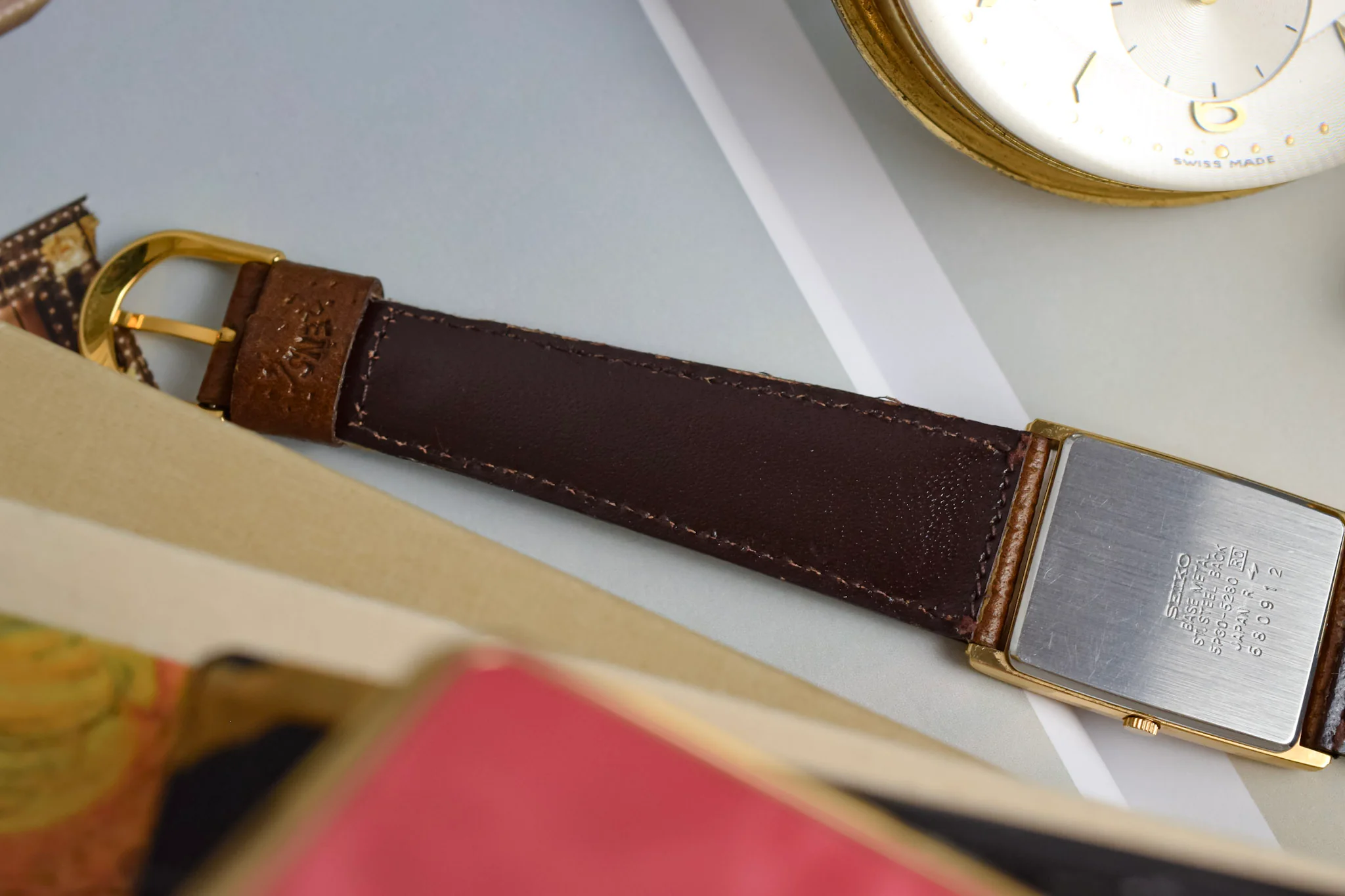 1996 Seiko Geometric Dial Tank - Image 7
