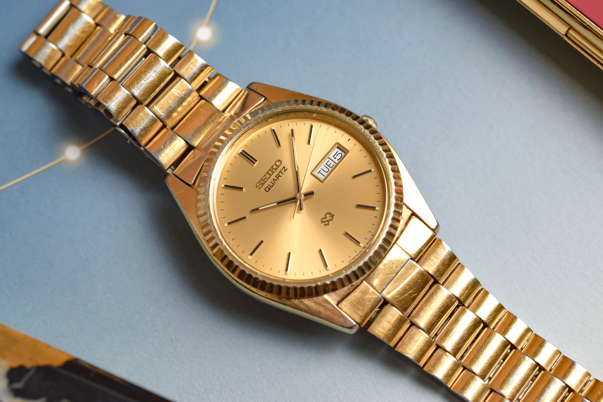 1996 Seiko Golden Day-Date "President" - Image 3