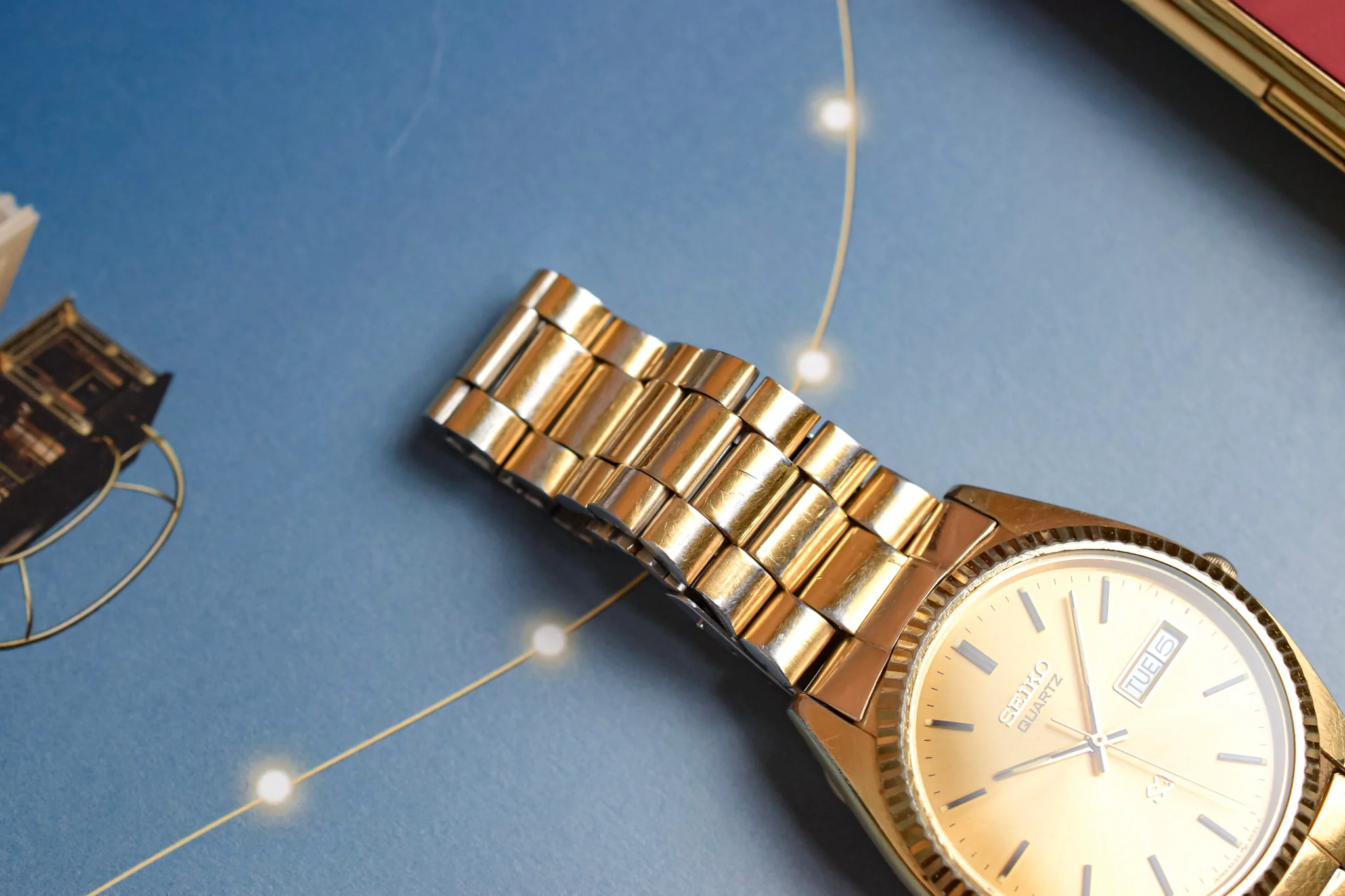 1996 Seiko Golden Day-Date "President" - Image 7