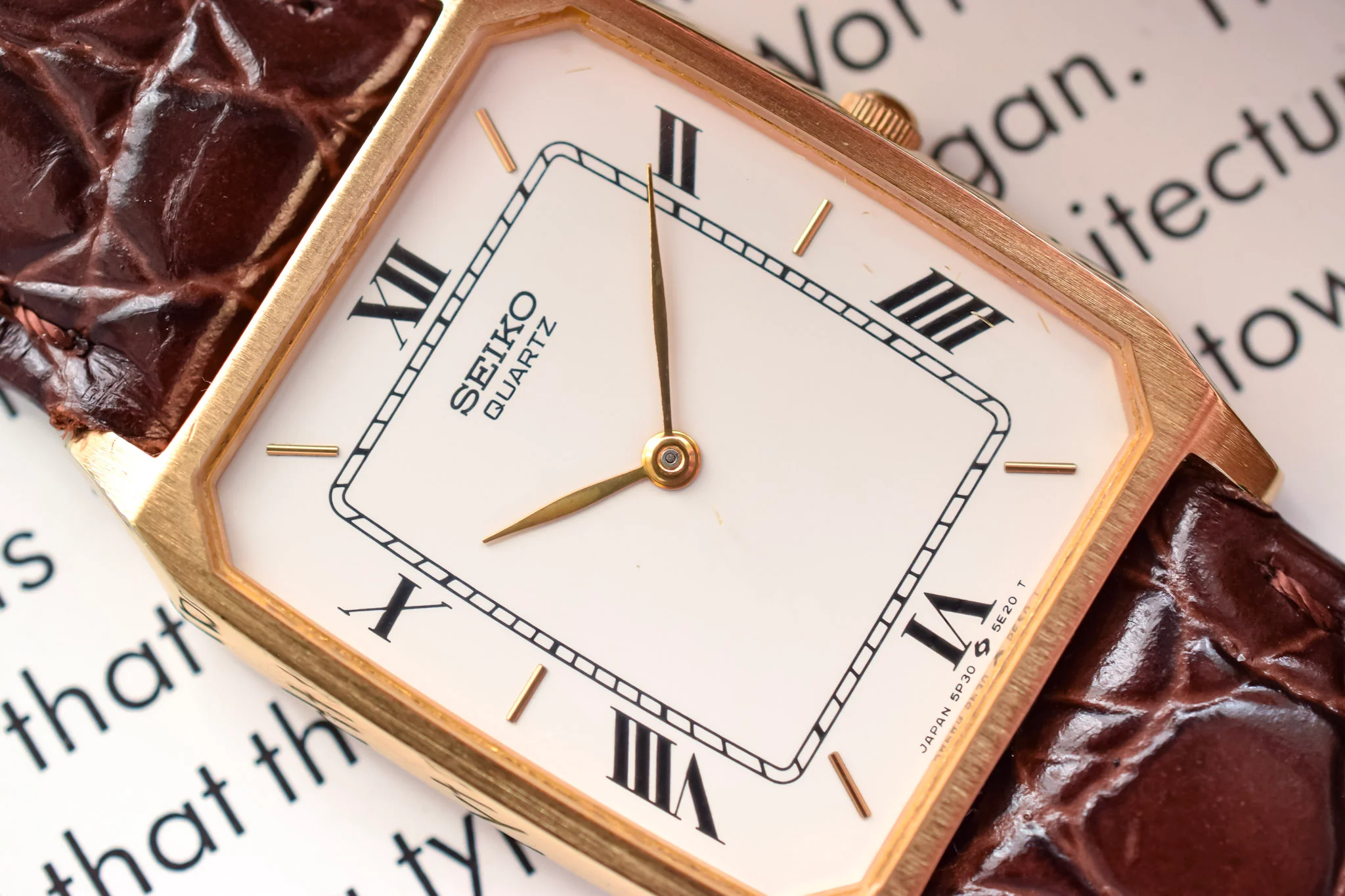 1996 Seiko Roman Octo Bezel - Image 3