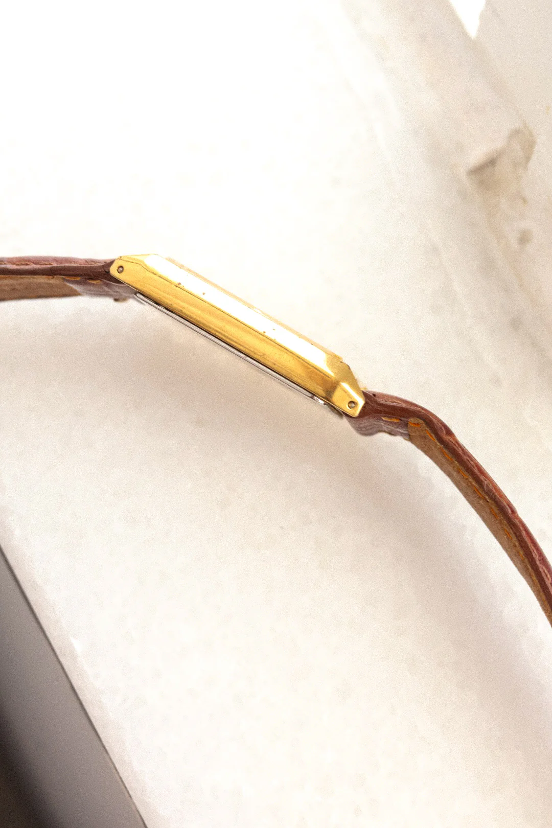 1996 Seiko Silver Dial Beveled Lugs Tank - Image 4