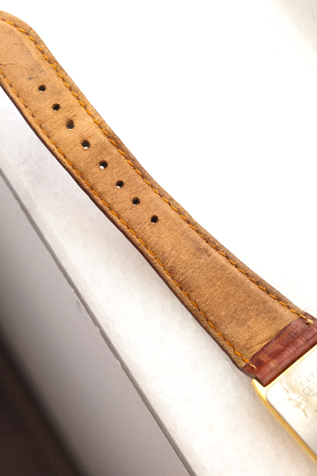 1996 Seiko Silver Dial Beveled Lugs Tank - Image 8