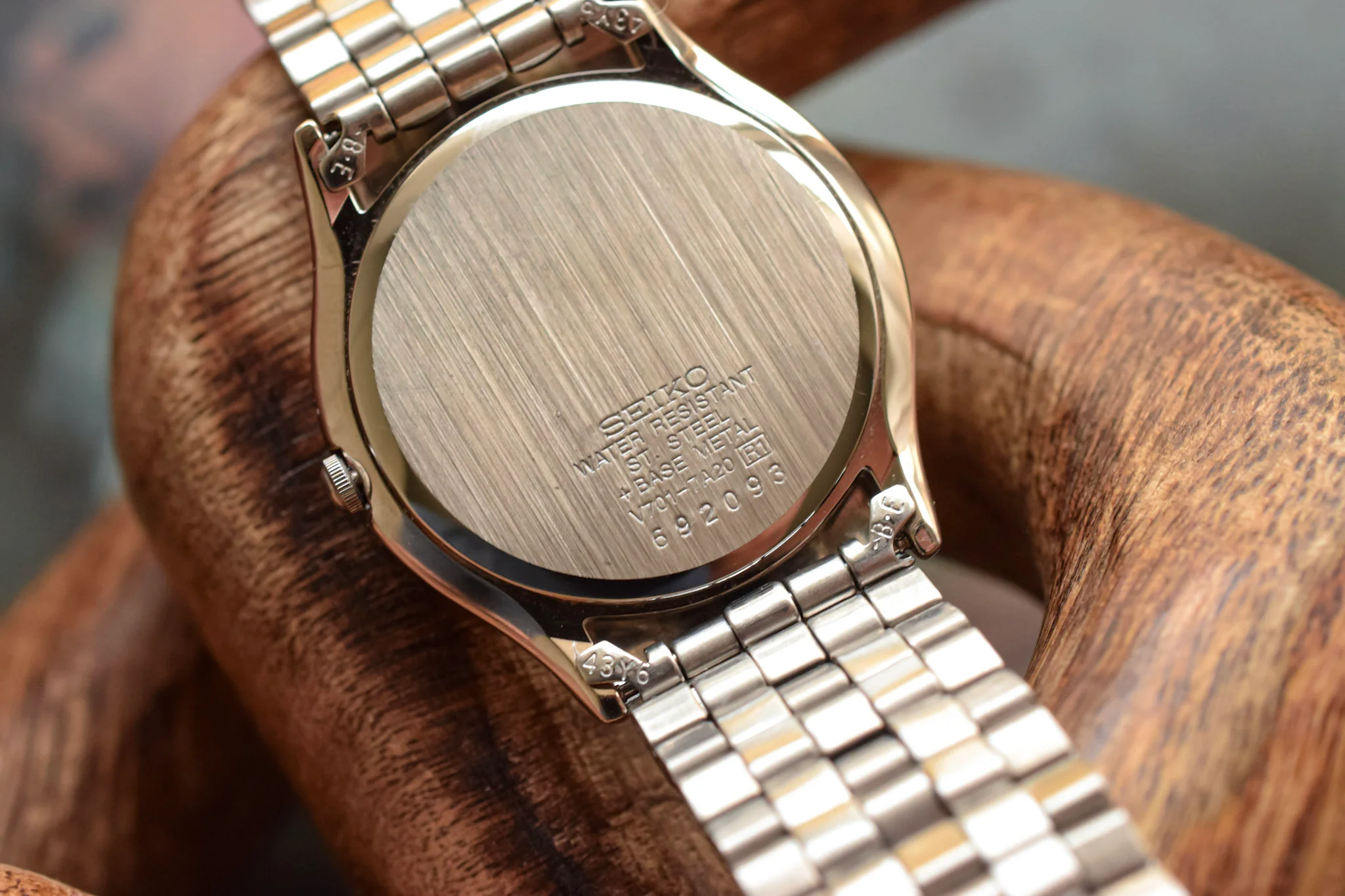1996 Seiko Silver Sunray Beads of Rice - New Old Stock - Image 11