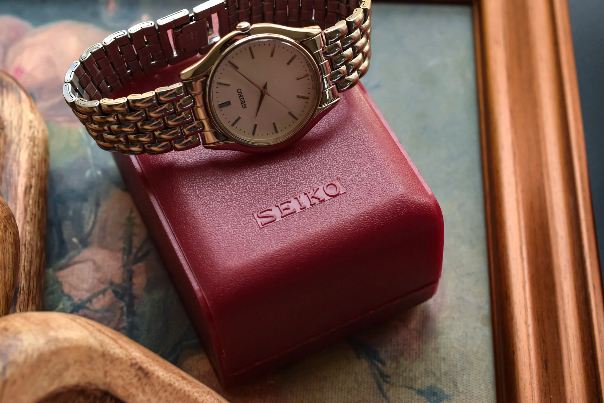 1996 Seiko Silver Sunray Beads of Rice - New Old Stock - Image 13