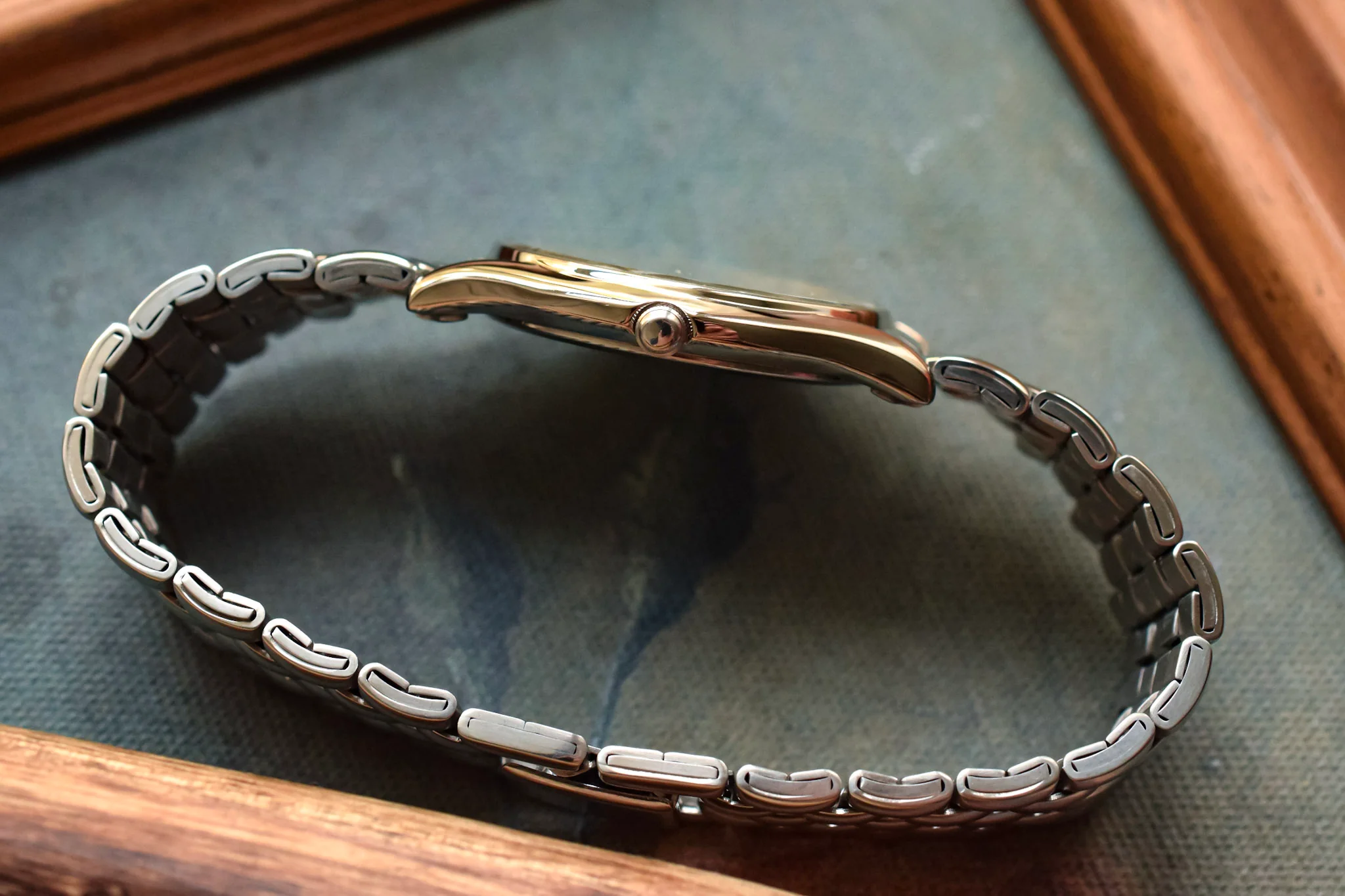 1996 Seiko Silver Sunray Beads of Rice - New Old Stock - Image 5