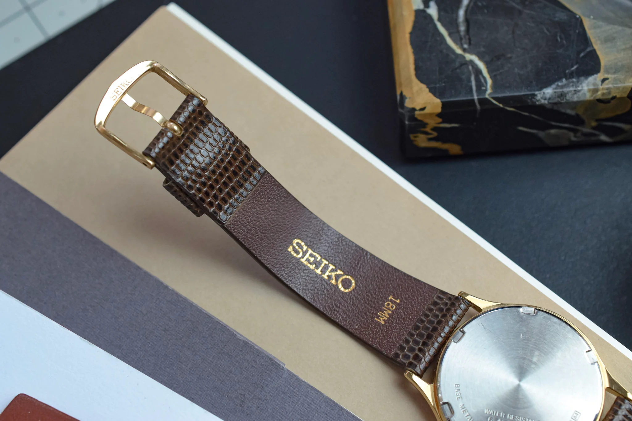 1996 Seiko SQ Champagne Day-Date - Image 7