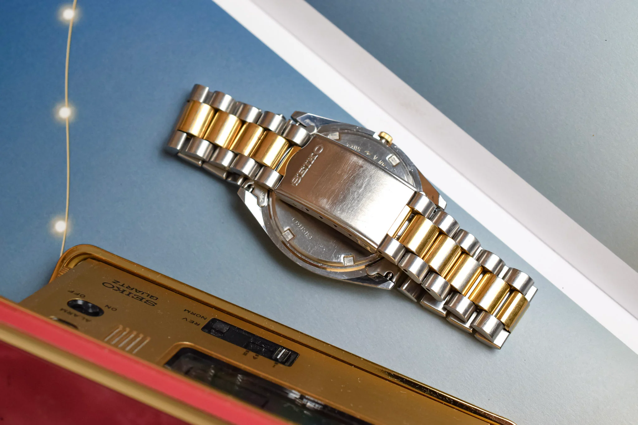 1996 Seiko Two Toned Silver Dial Day-Date "President" - Image 8