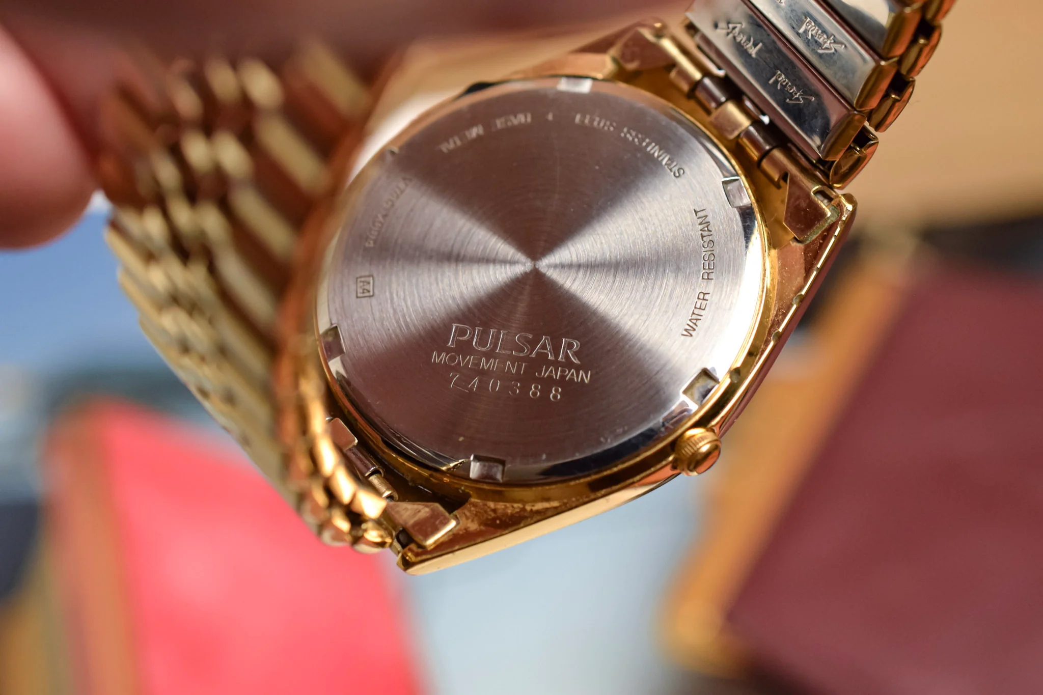 1997 Pulsar Golden Champagne Day-Date "President" - Image 9