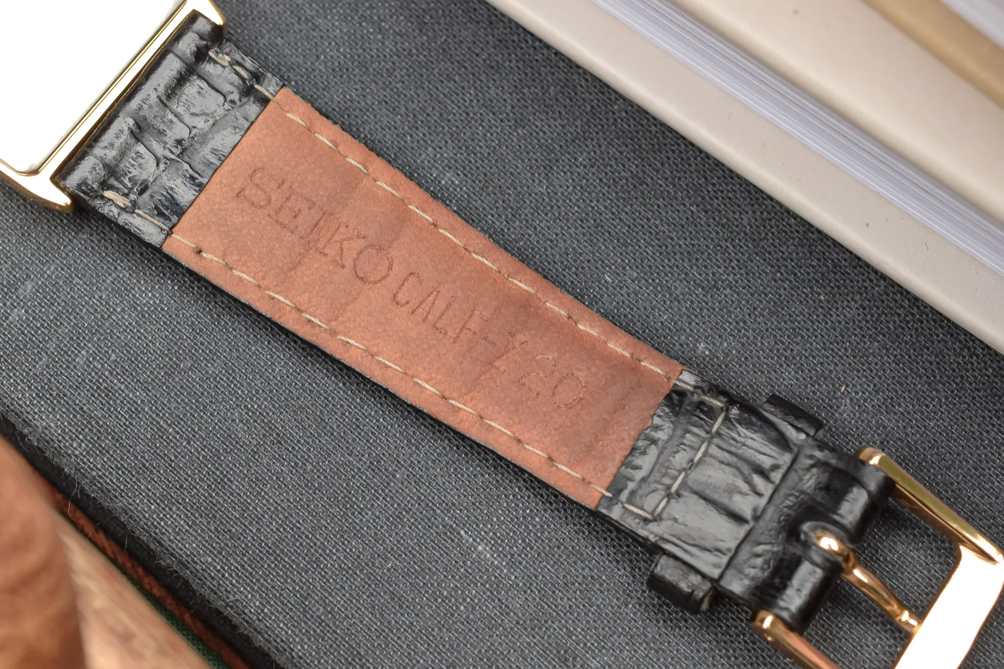 1997 Seiko Beveled Lug Tank - Image 8