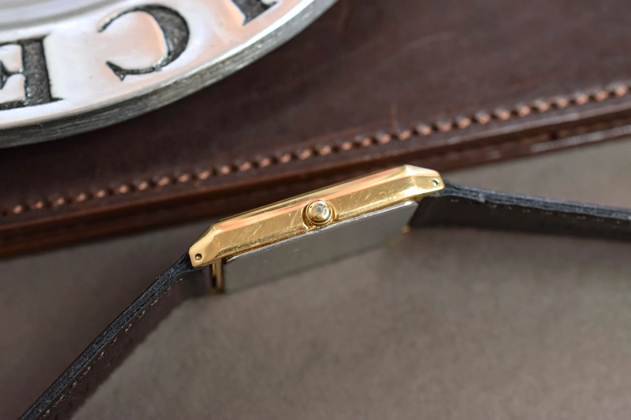 1997 Seiko Champagne Tapestry Tank - Image 4