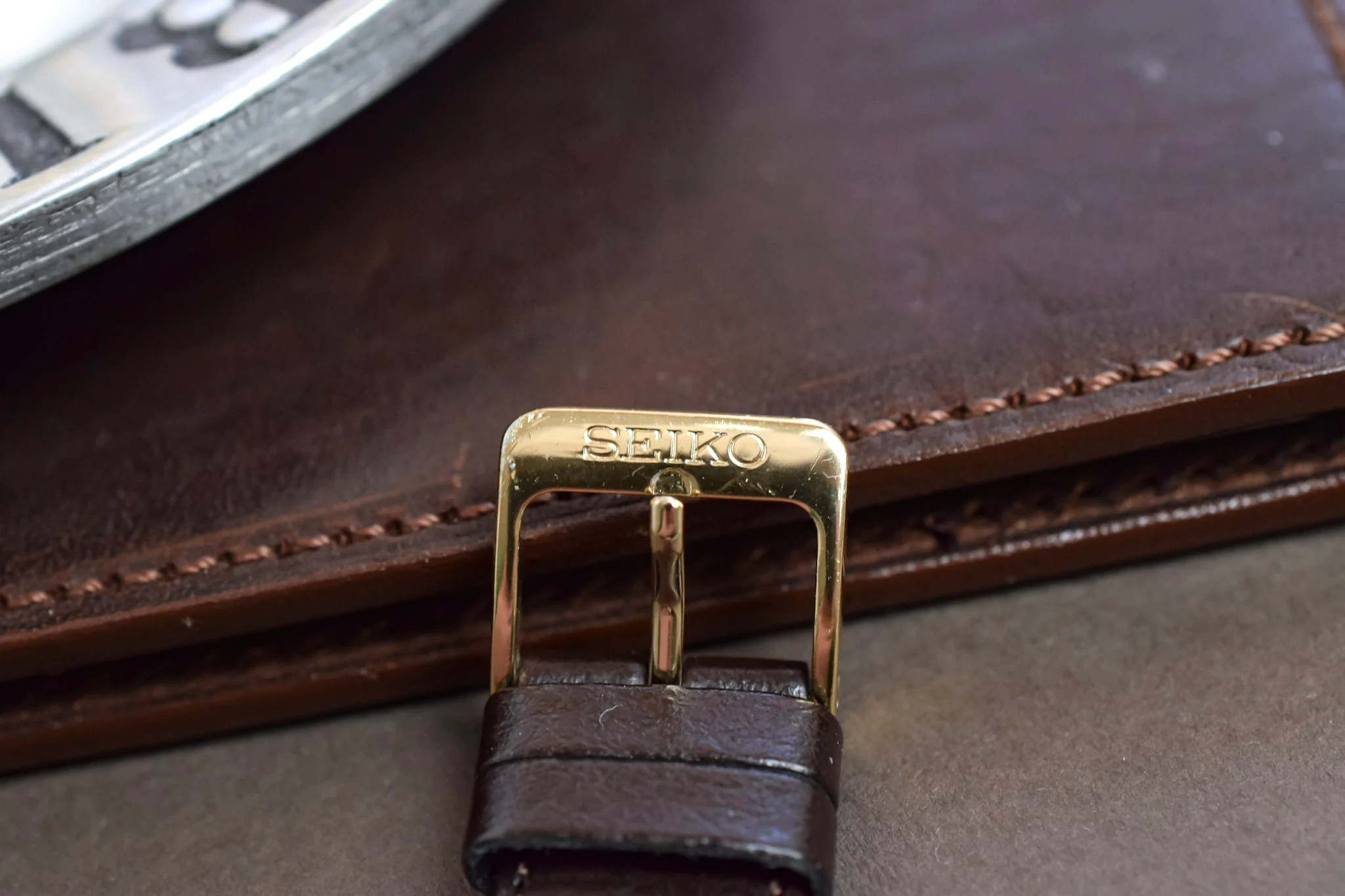 1997 Seiko Champagne Tapestry Tank - Image 7