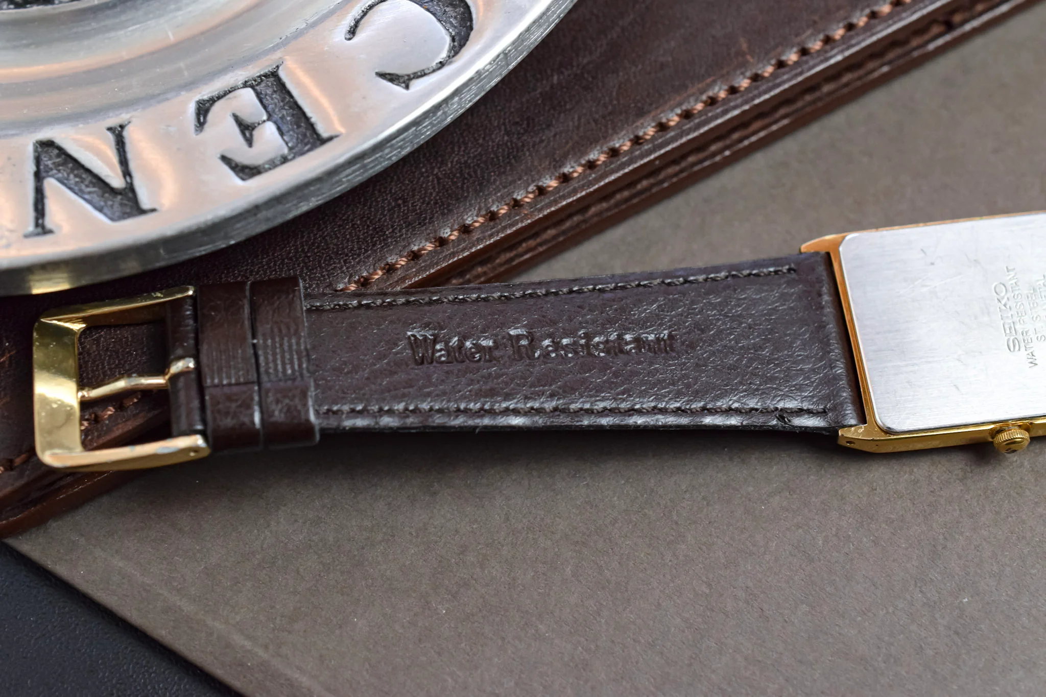 1997 Seiko Champagne Tapestry Tank - Image 8