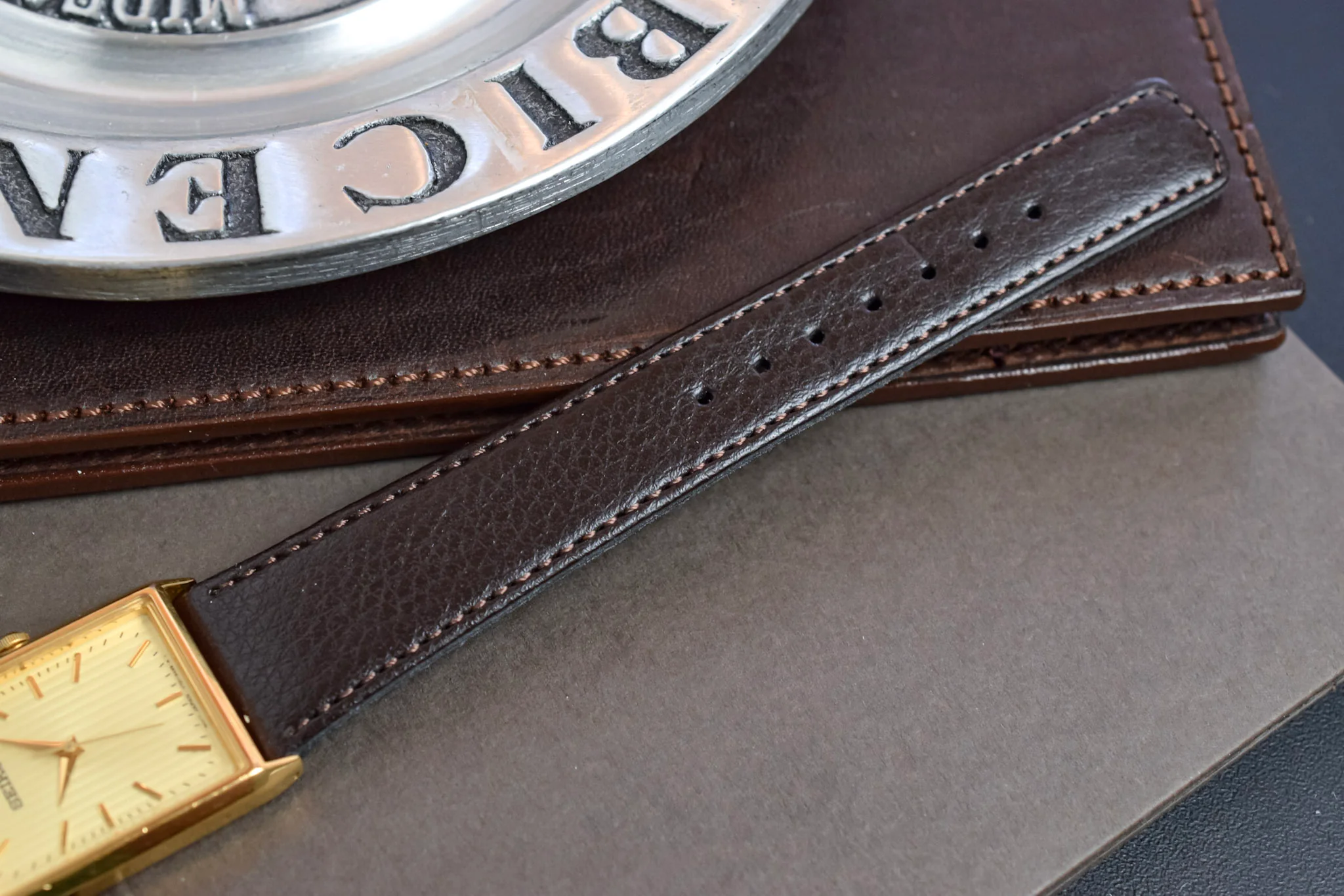 1997 Seiko Champagne Tapestry Tank - Image 9