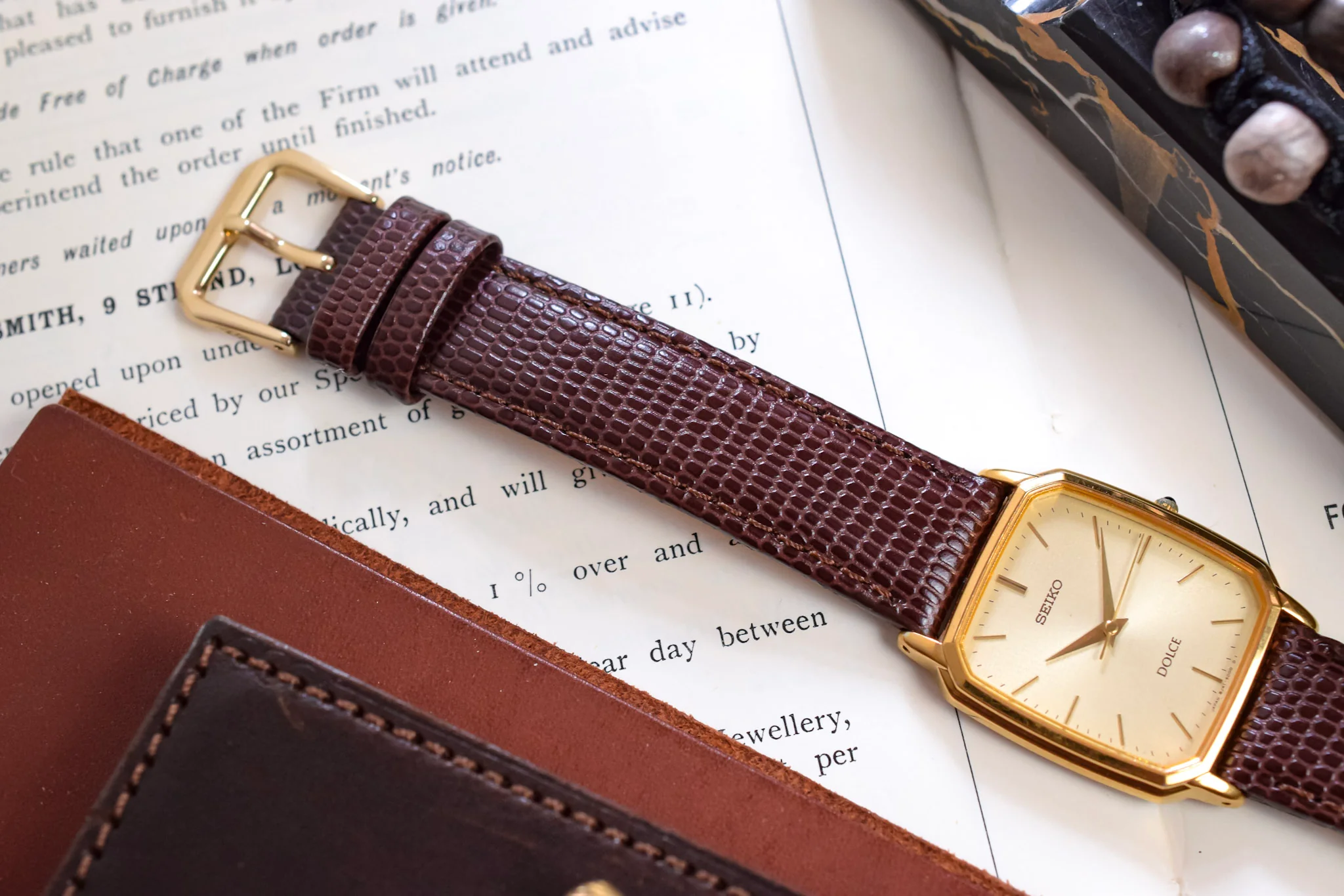 1997 Seiko Dolce Honeycomb Octo - Image 7