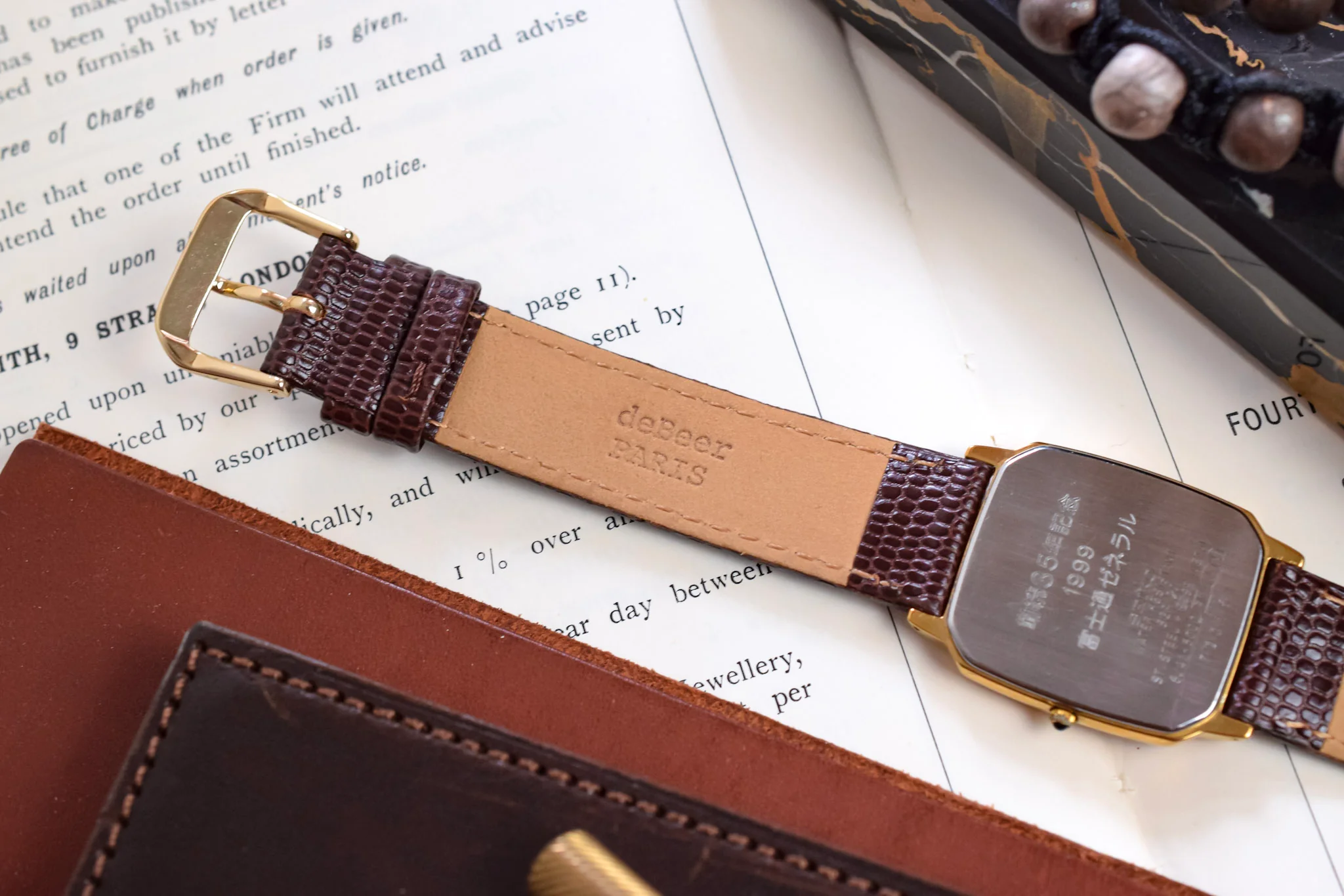 1997 Seiko Dolce Honeycomb Octo - Image 9