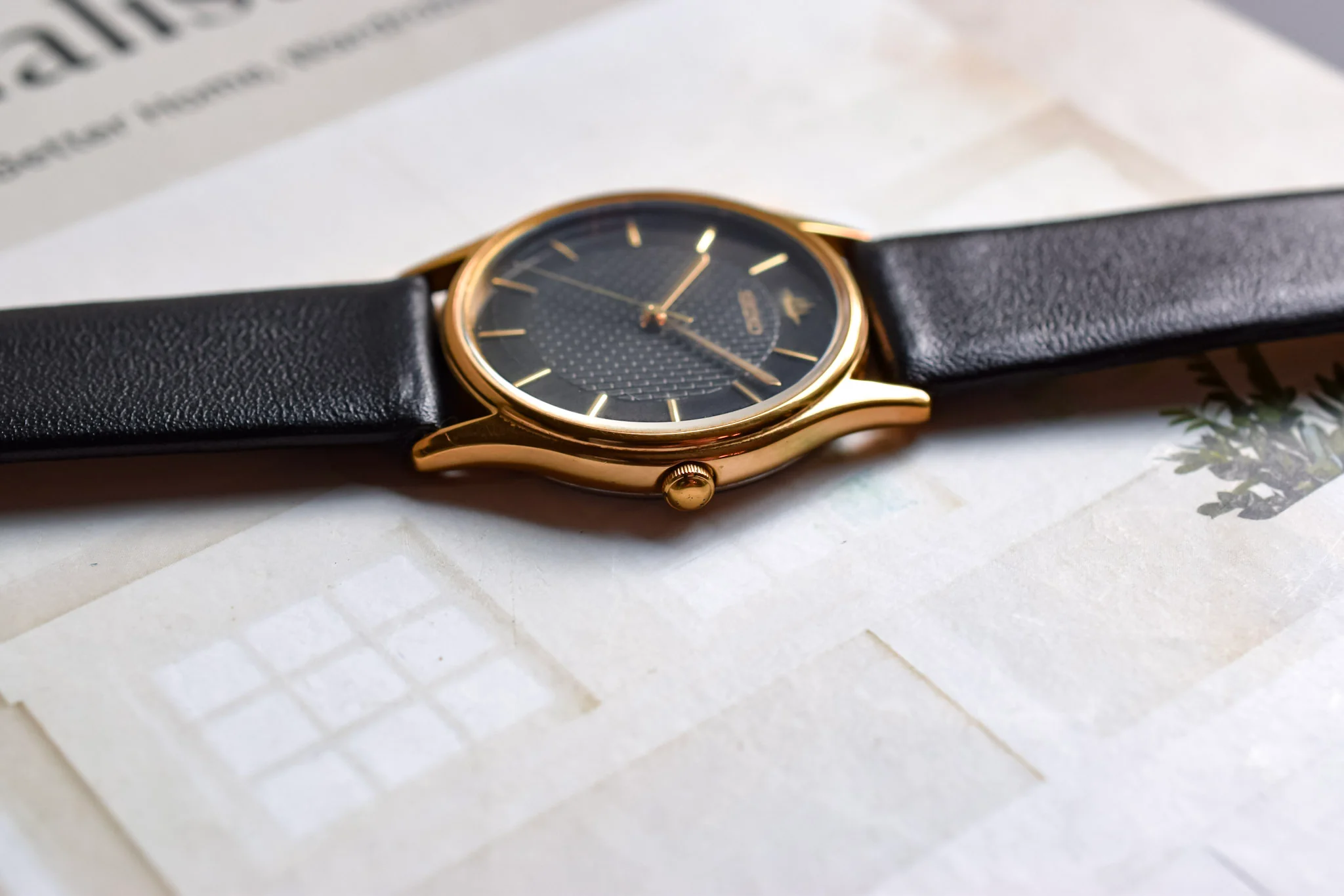 1997 Seiko Galaxy Black Brick Dial - Image 4