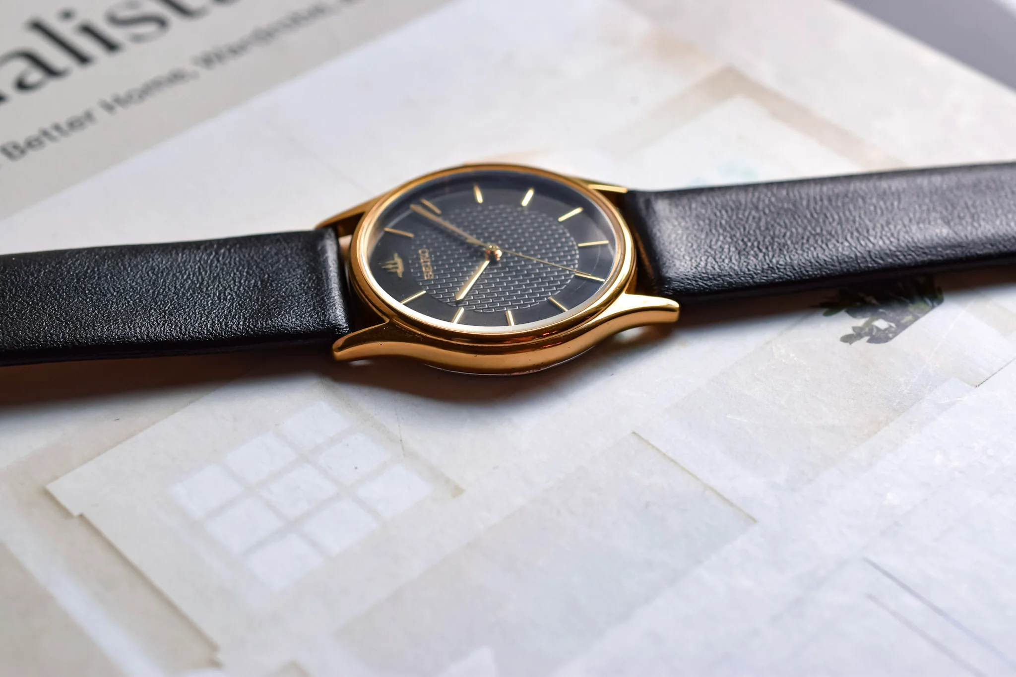 1997 Seiko Galaxy Black Brick Dial - Image 5
