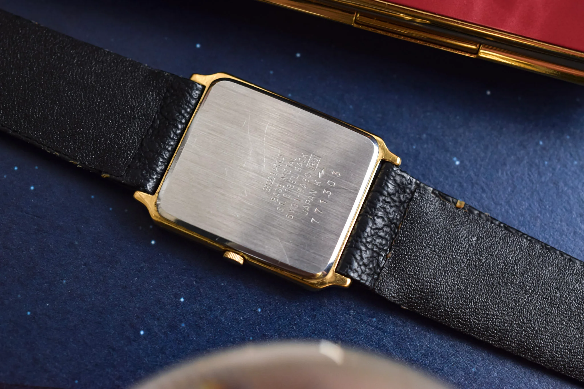 1997 Seiko Galaxy Champagne Pinstripe Octo - Image 8