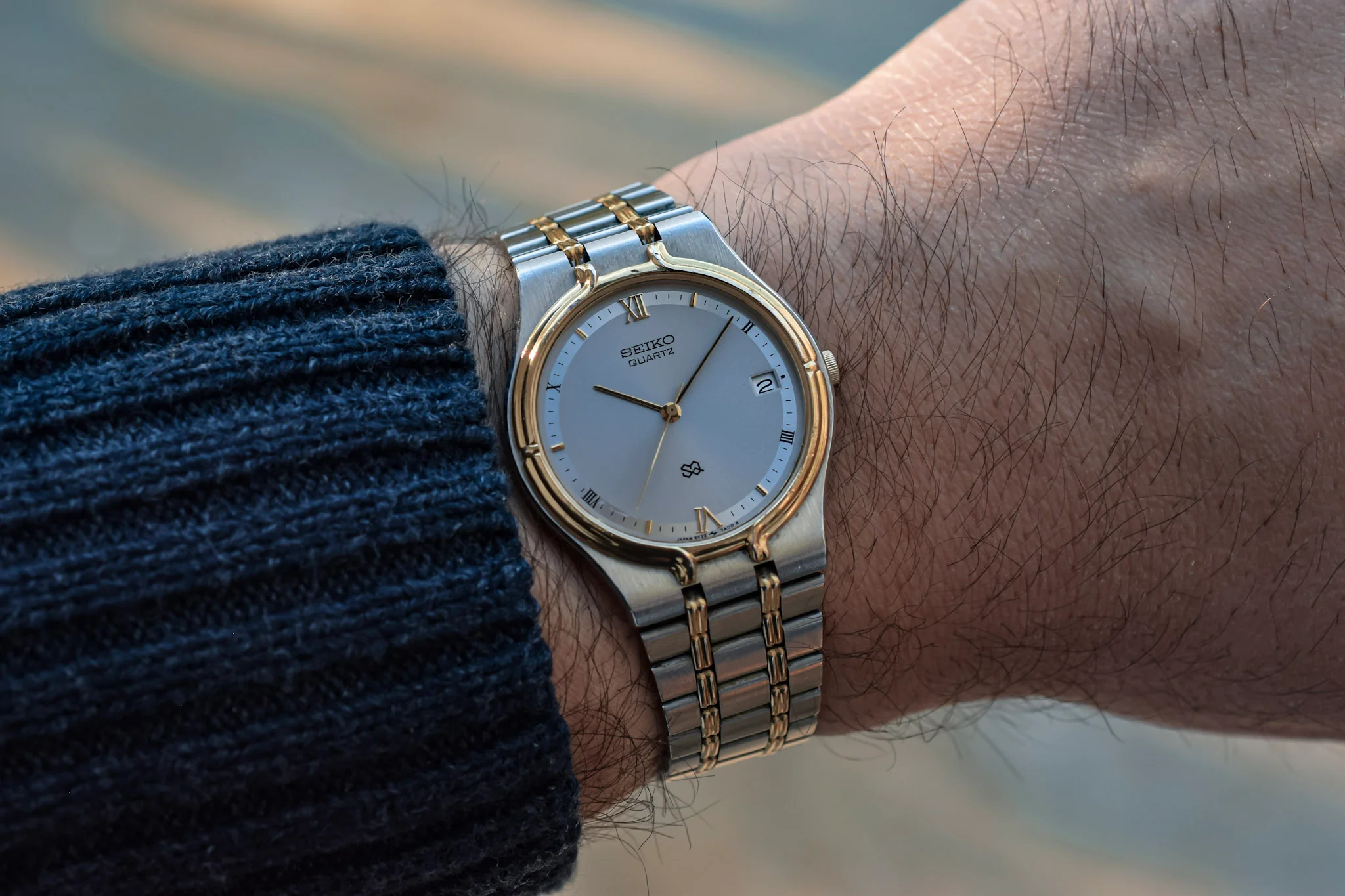 1997 Seiko Two Toned SQ Date Watch - Image 13