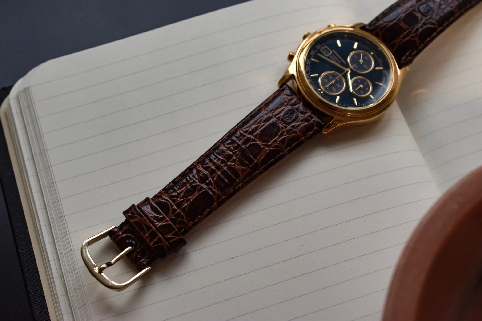 1998 Citizen Midnight Blue Chronograph - Image 5
