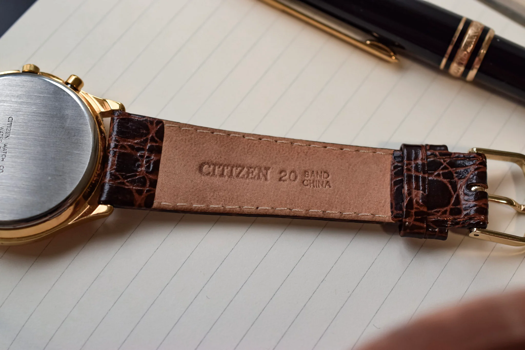 1998 Citizen Midnight Blue Chronograph - Image 6