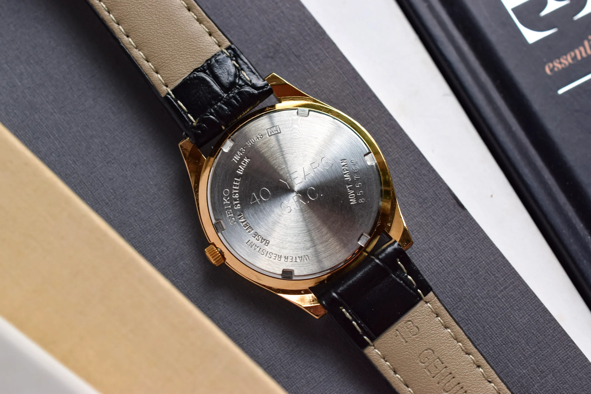 1998 Seiko Black Dial Day-Date - Image 9