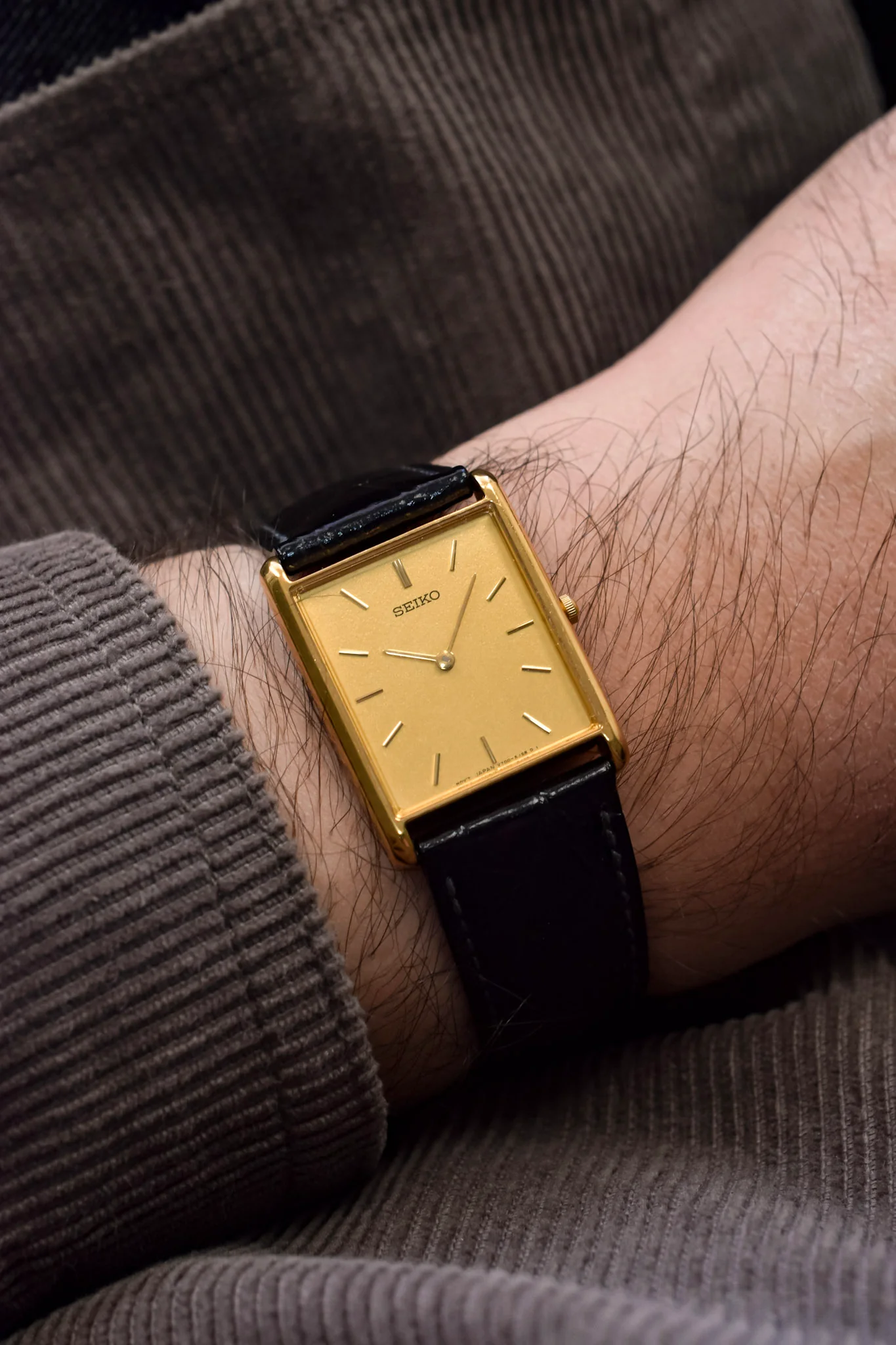 1998 Seiko Champagne Tank - Image 3