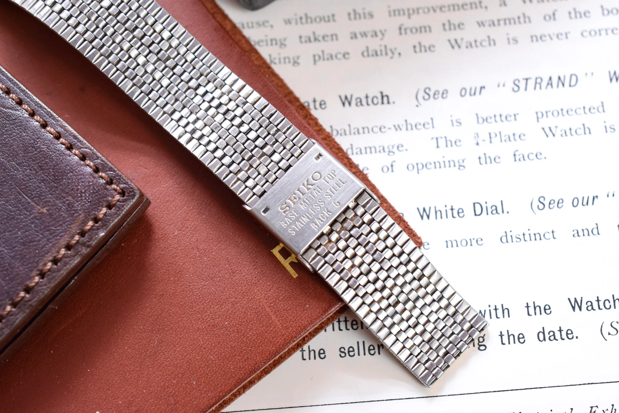 1998 Seiko Galaxy Gilt Mirrored Bezel Tank - Image 8