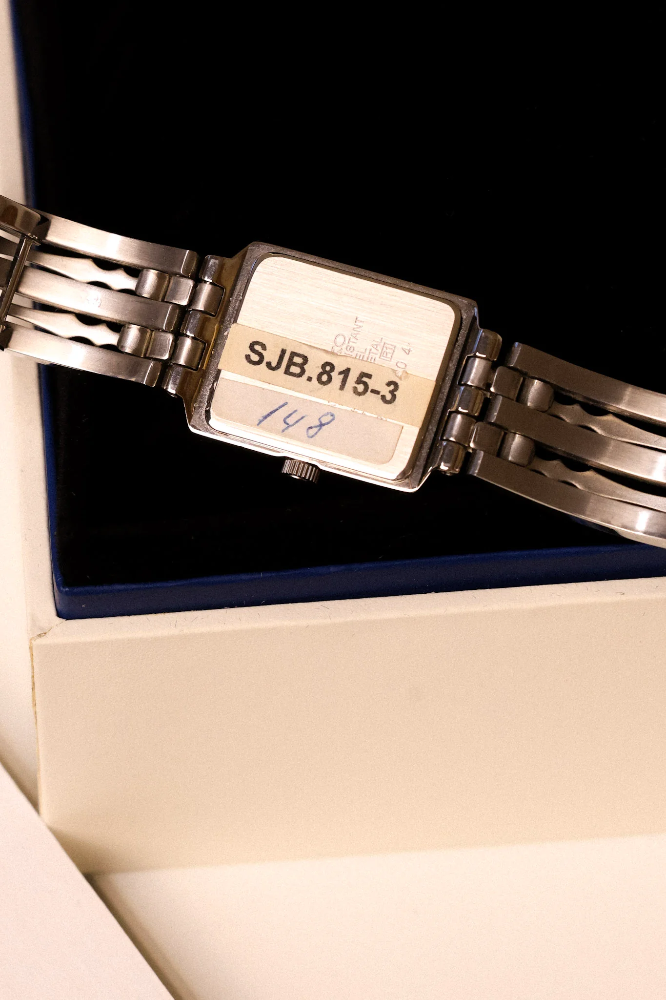 1998 Seiko Mini Pink Salmon Tank - New Old Stock - Image 8