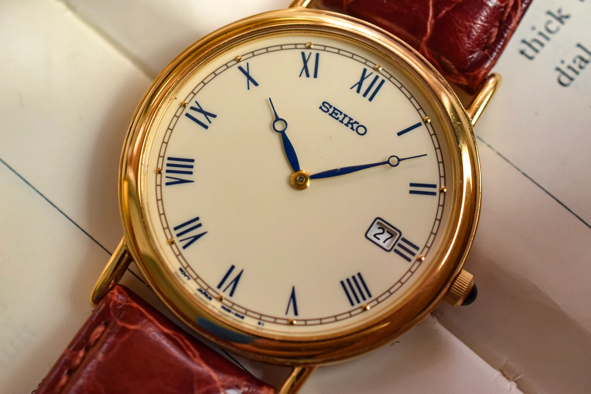 1998 Seiko Roman Breguet Calendar - Image 3