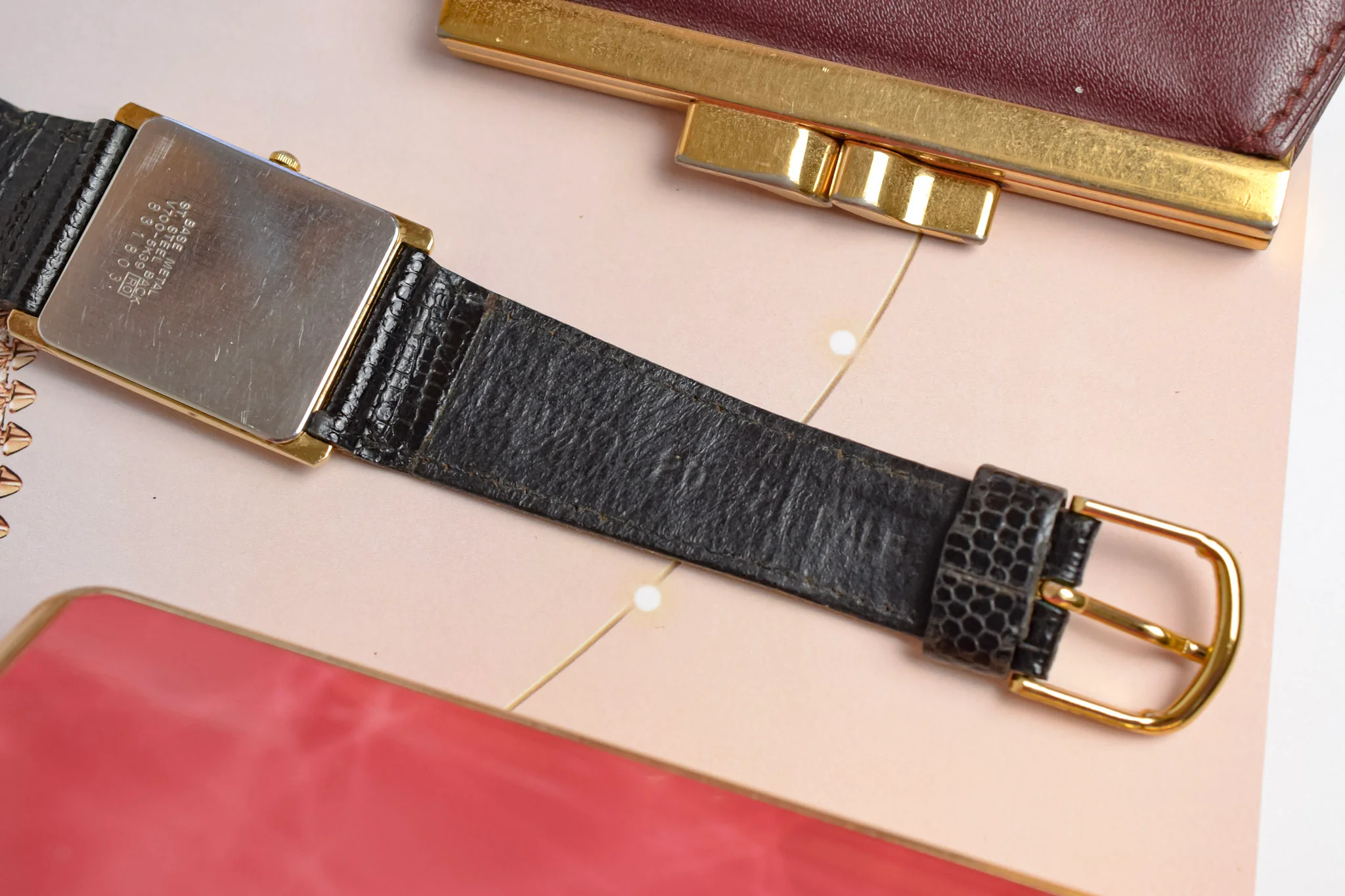 1998 Seiko White Roman Tank - Image 7