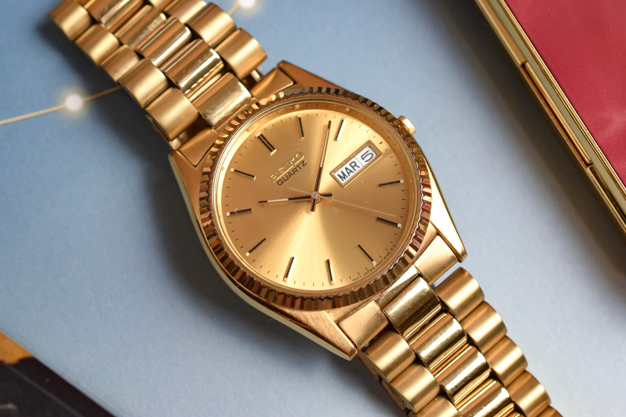 1999 Seiko Golden Day-Date "President" - Image 3