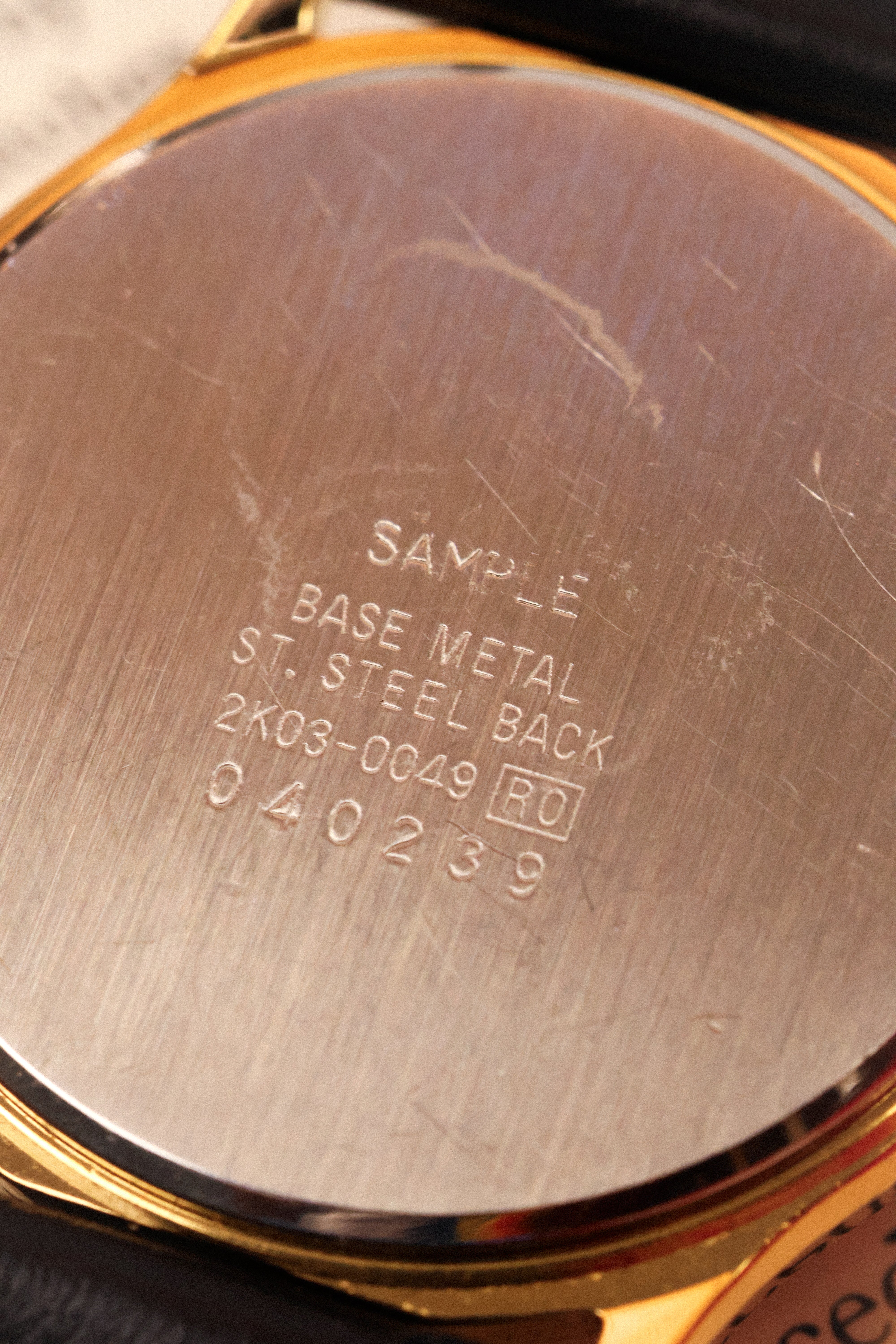 1999 Seiko “SAMPLE” Roman Dial Small Seconds - Image 7