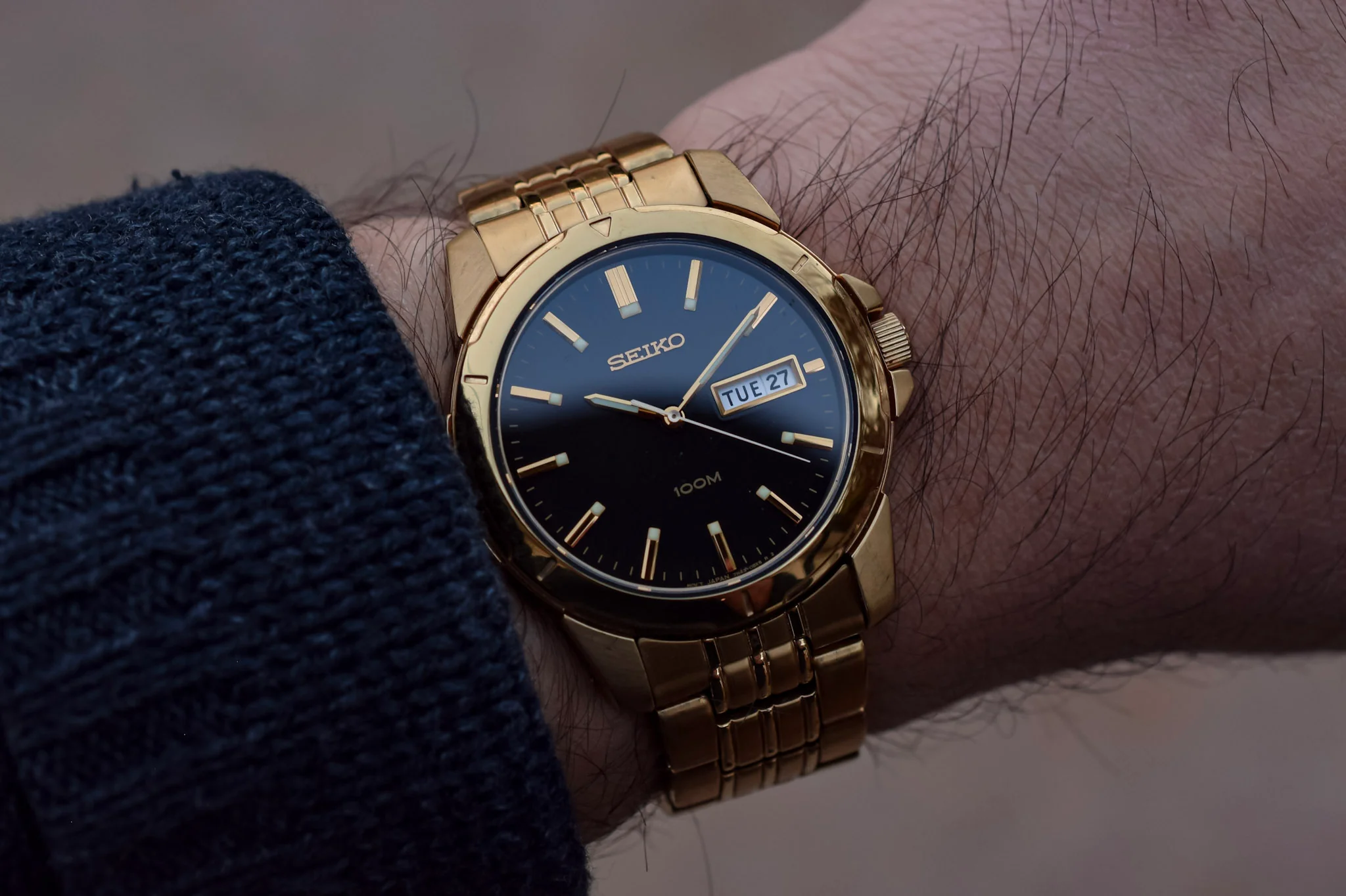 2000 Neo-Vintage Seiko Quartz Day-Date Watch - Image 11